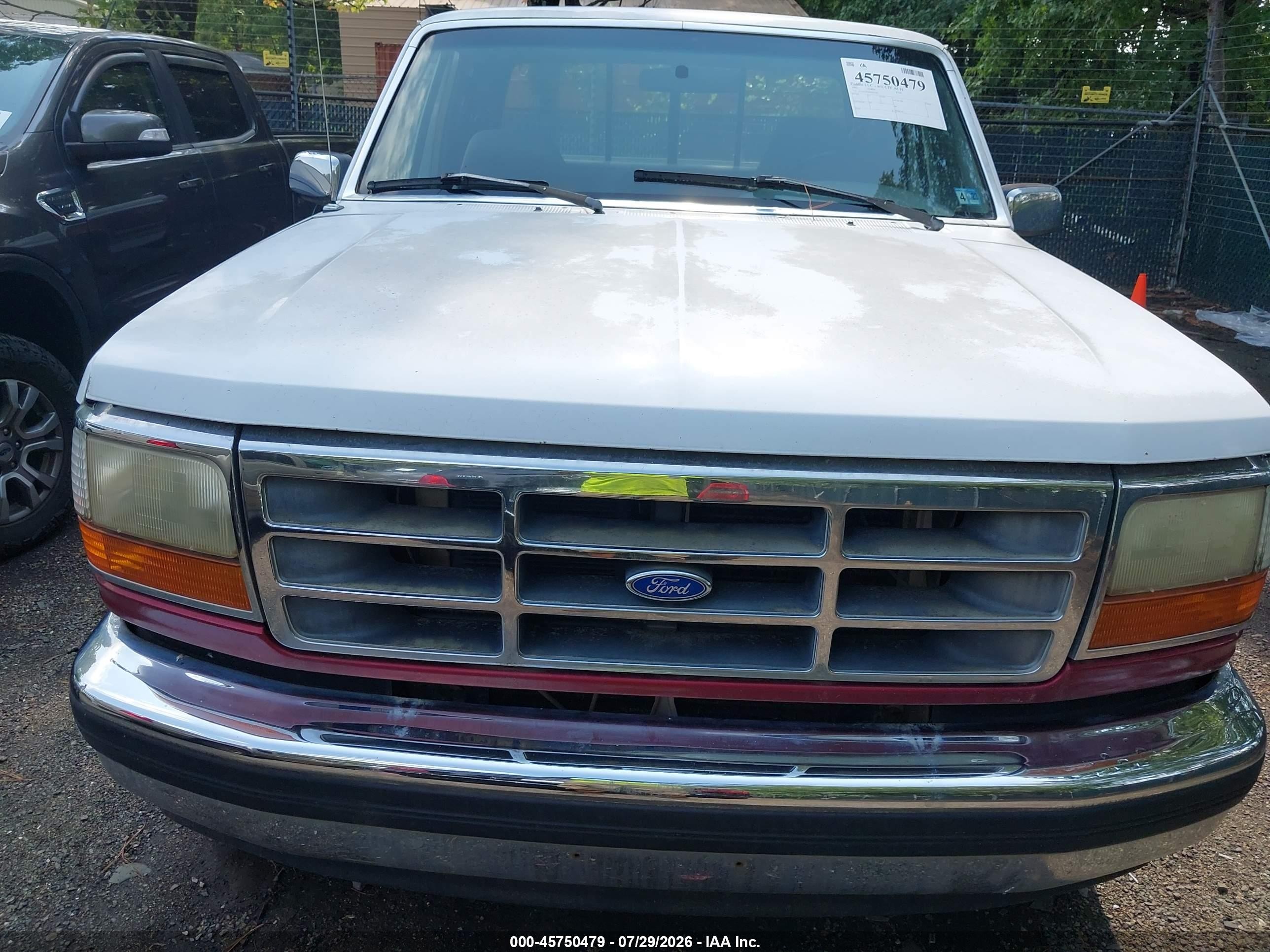 1995 Ford F150   White vin: 1FTEX14H4SKB22861
