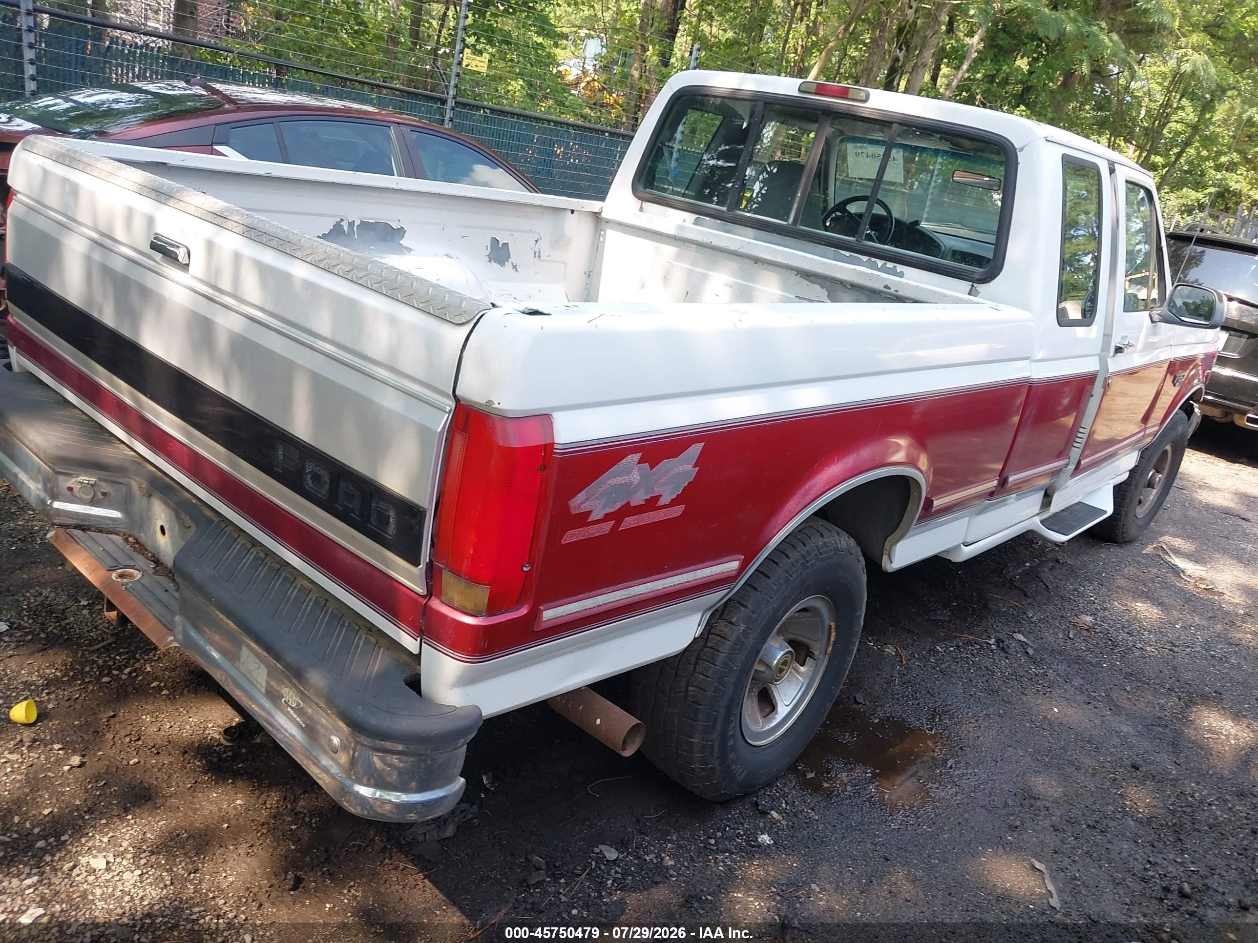 1995 Ford F150   White vin: 1FTEX14H4SKB22861