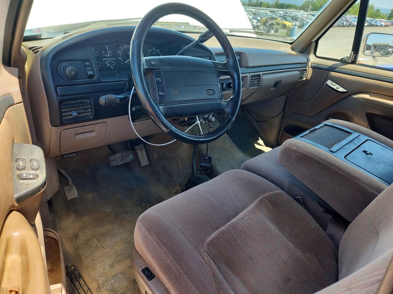 1996 Ford F150 White vin: 1FTEX14H4TKA52179