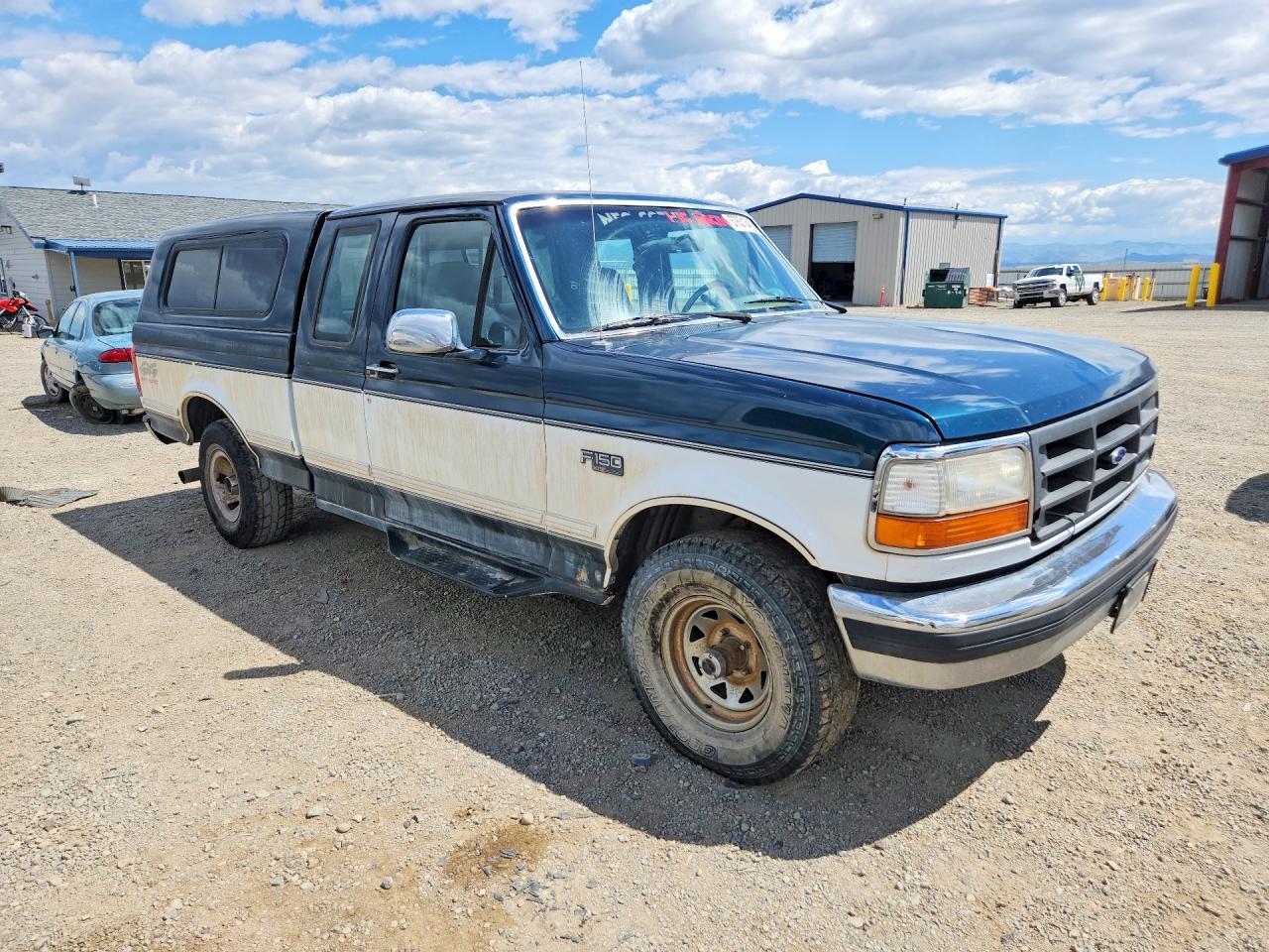 1995 Ford F150 Зеленый vin: 1FTEX14H5SKC26582