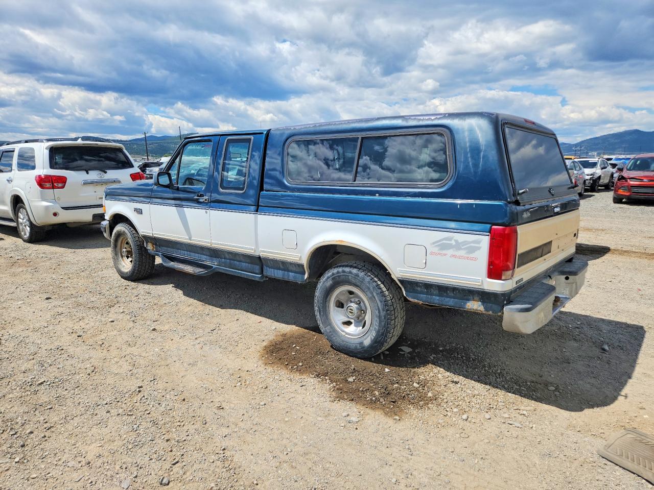 1995 Ford F150 Зеленый vin: 1FTEX14H5SKC26582
