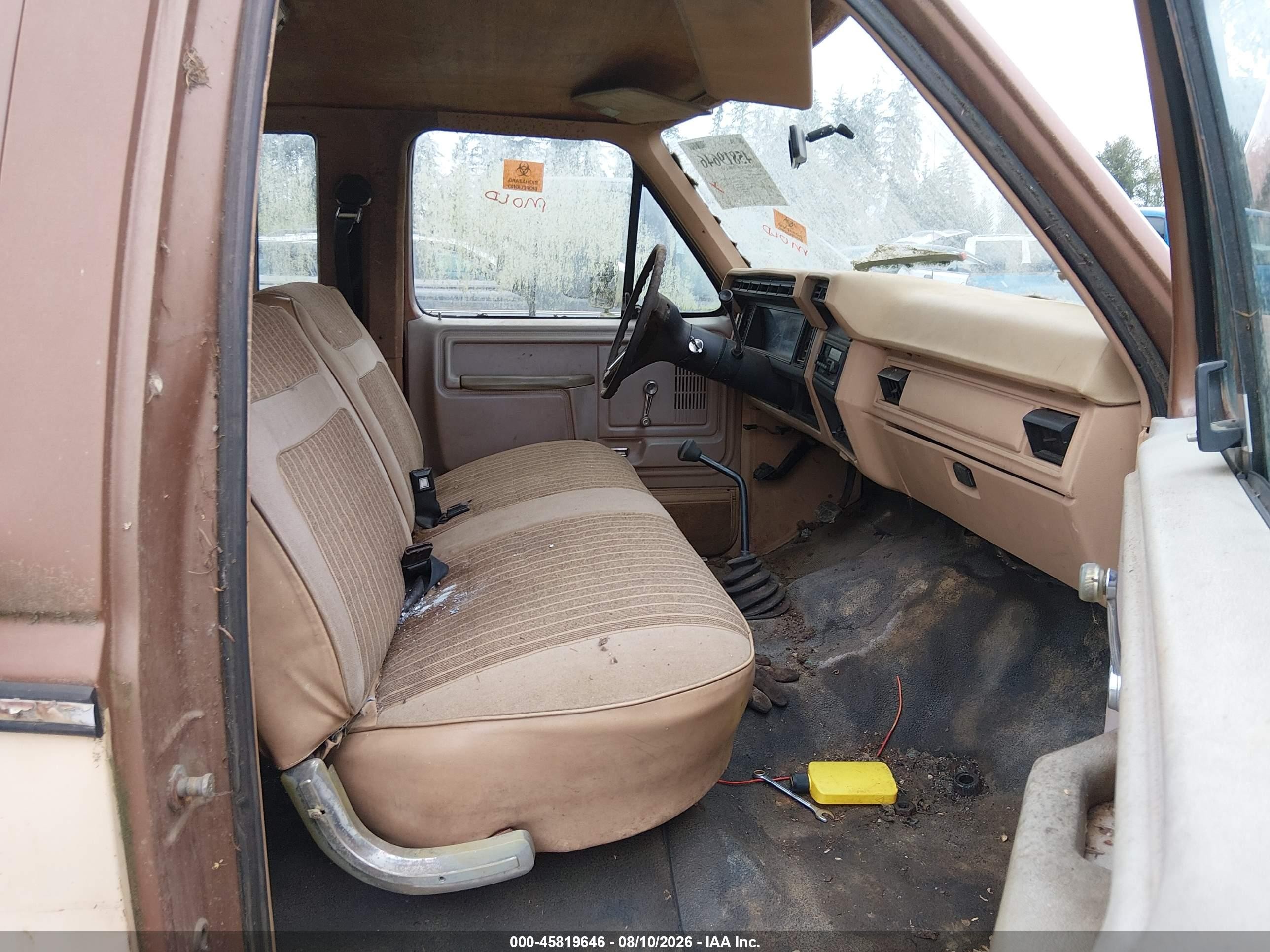 1985 Ford F150   Brown vin: 1FTEX14H6FKA69876