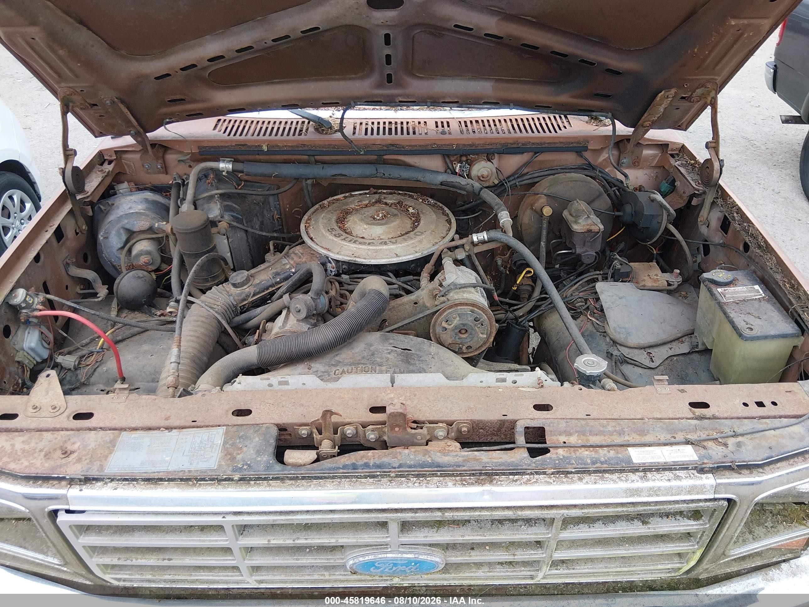 1985 Ford F150   Brown vin: 1FTEX14H6FKA69876