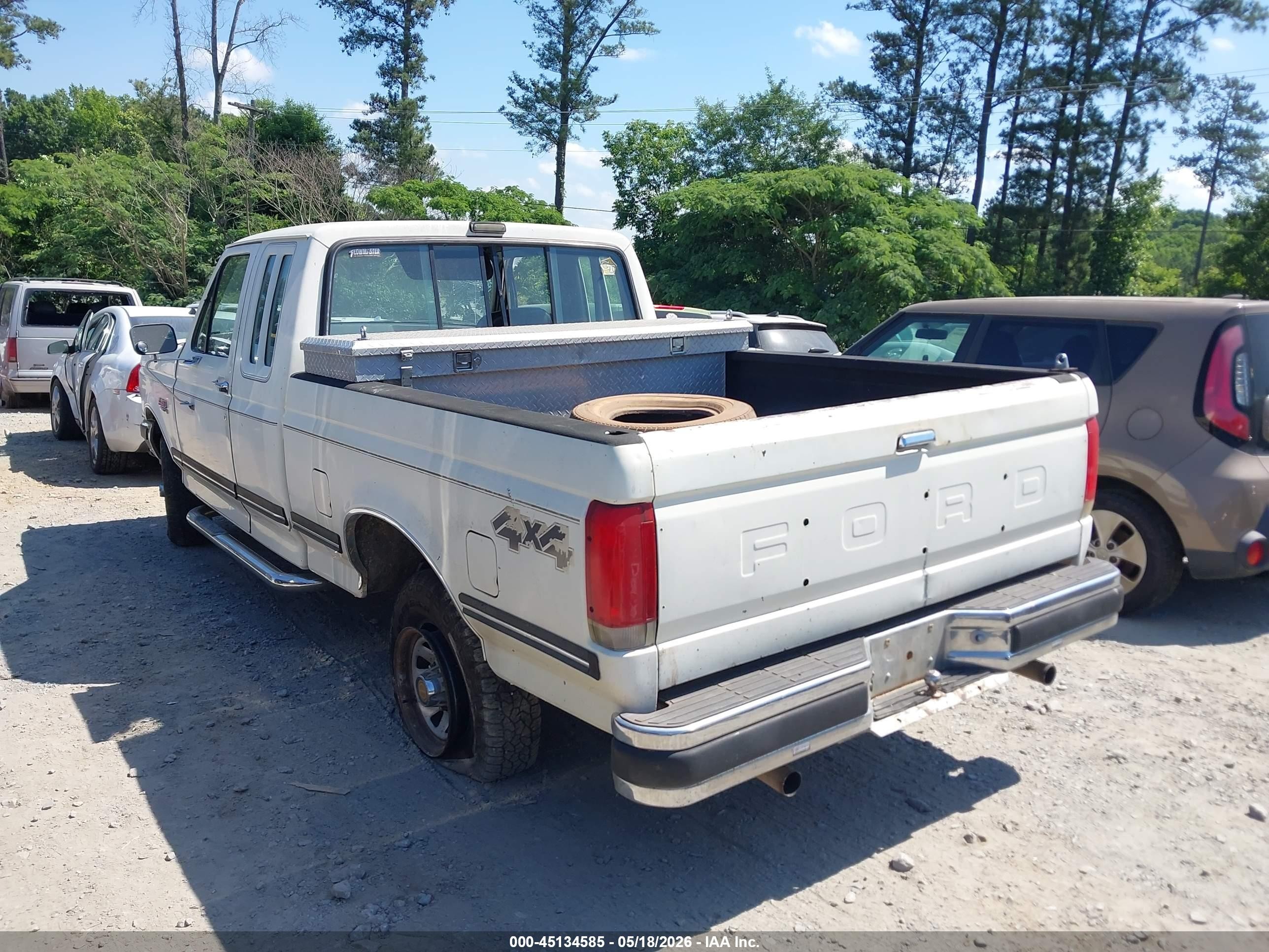 1991 Ford F150   White vin: 1FTEX14H6MKA12316