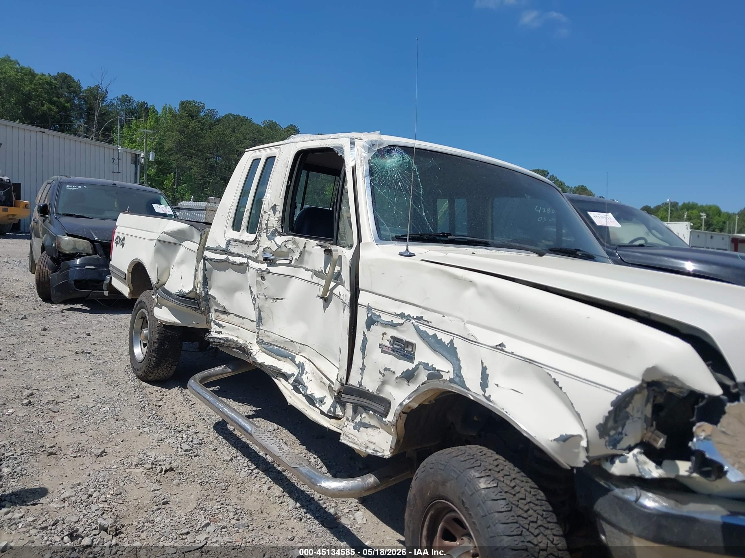 1991 Ford F150   White vin: 1FTEX14H6MKA12316