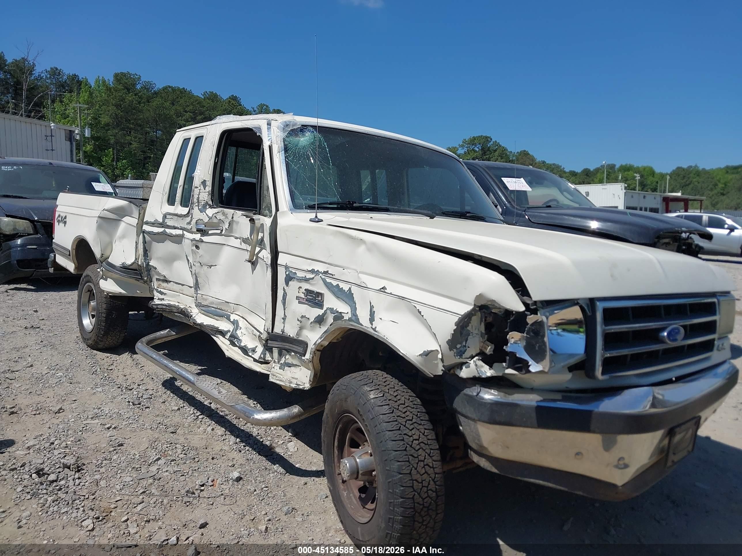 1991 Ford F150   White vin: 1FTEX14H6MKA12316