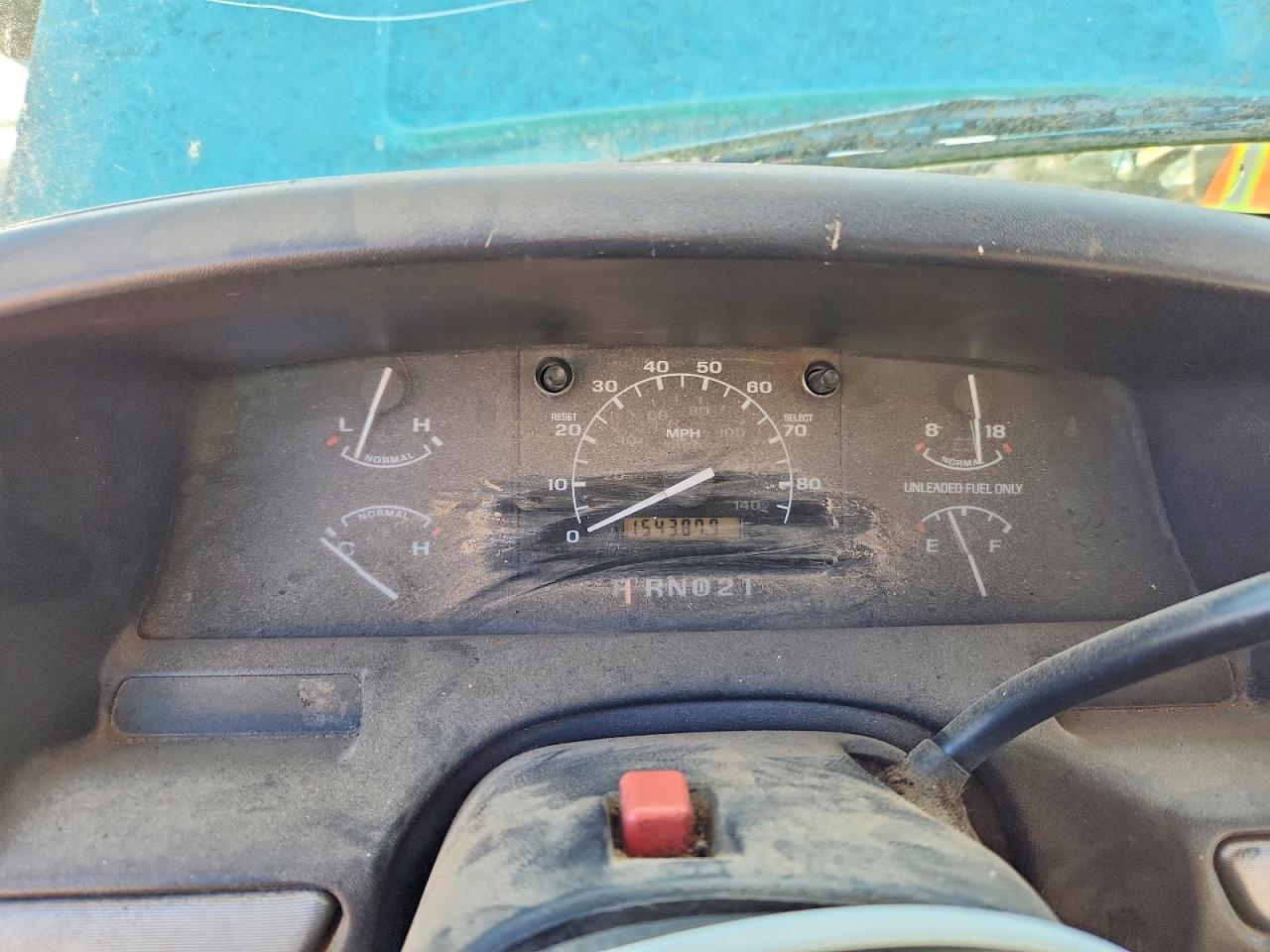 1994 Ford F150 Turquoise vin: 1FTEX14H6RKB26663