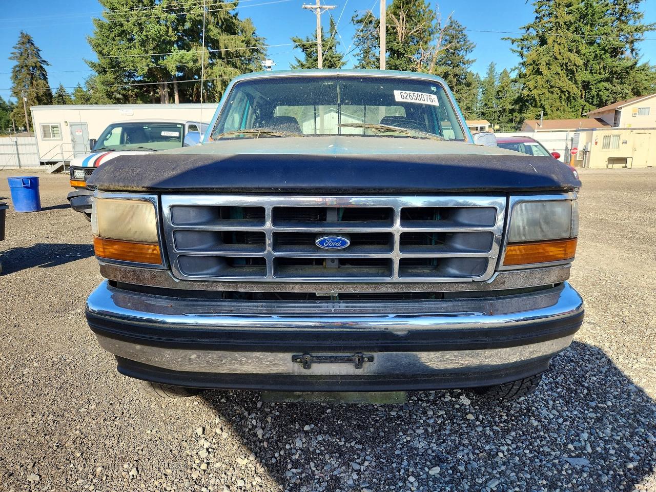 1994 Ford F150 Turquoise vin: 1FTEX14H6RKB26663