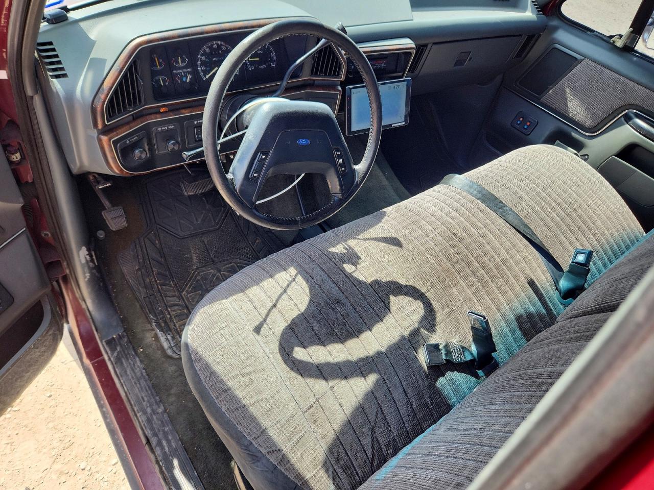 1991 Ford F150 Красный vin: 1FTEX14H7MKB10867
