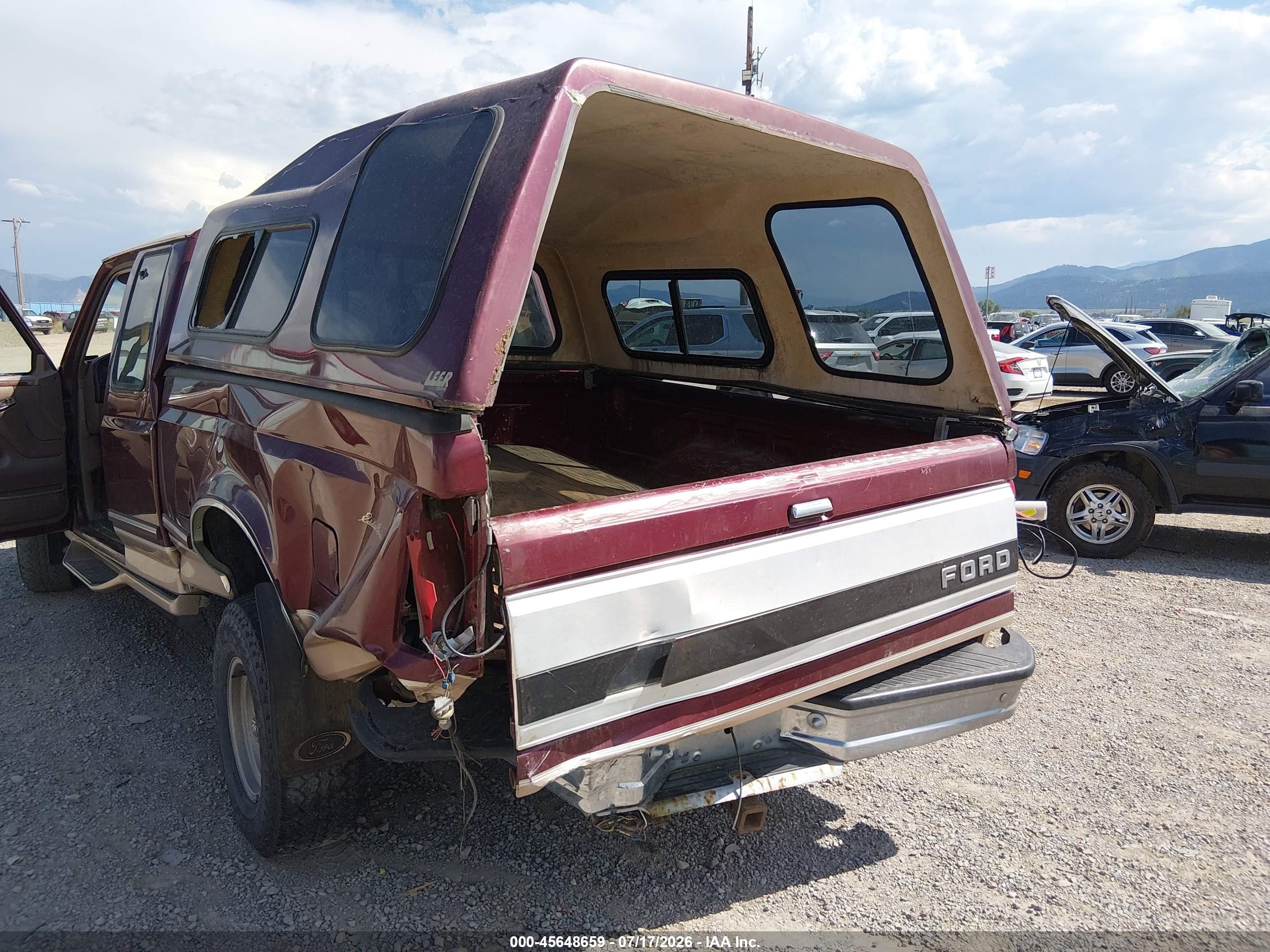 1996 Ford F150   Red vin: 1FTEX14H7TKA38499