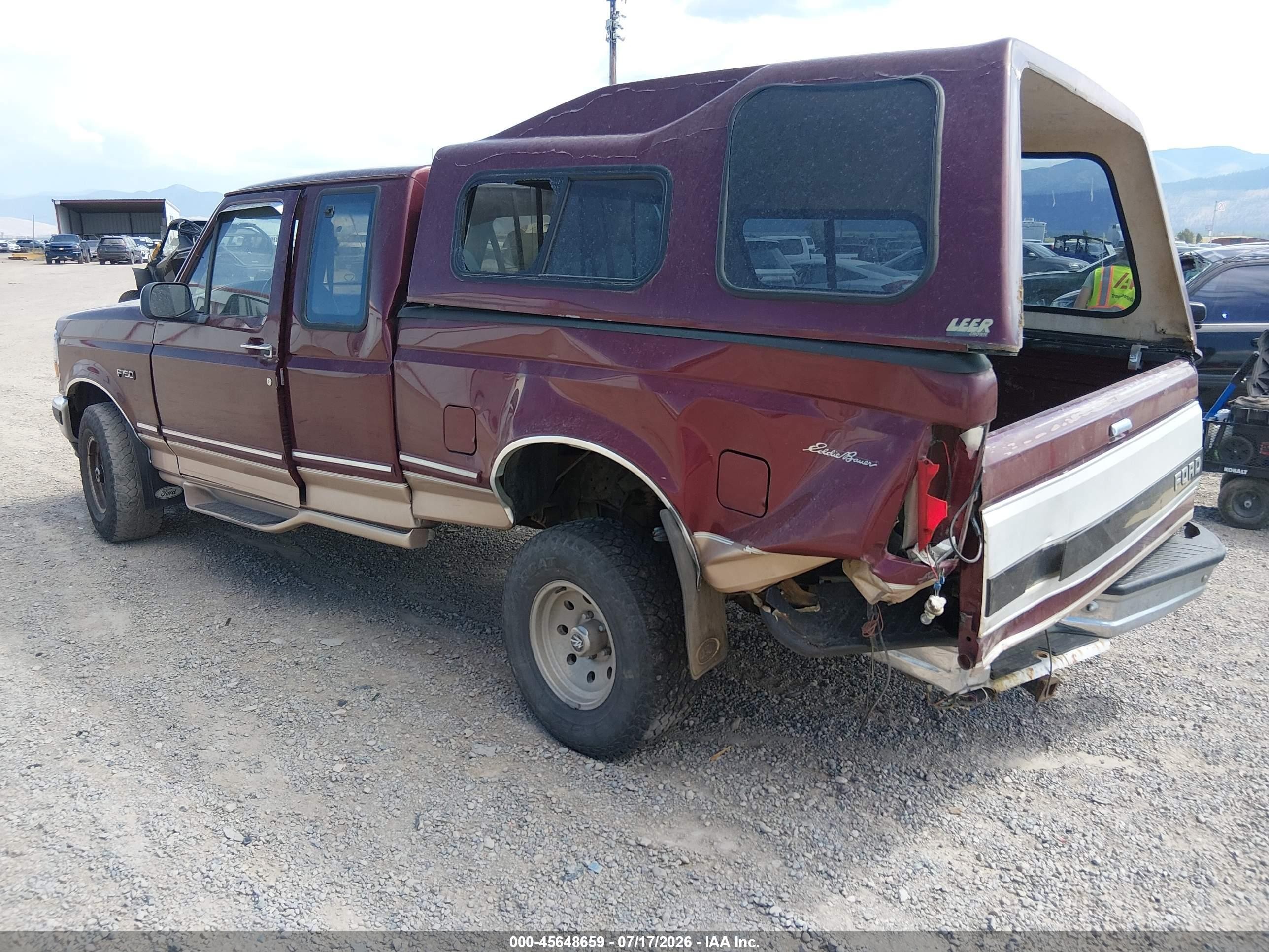 1996 Ford F150   Red vin: 1FTEX14H7TKA38499