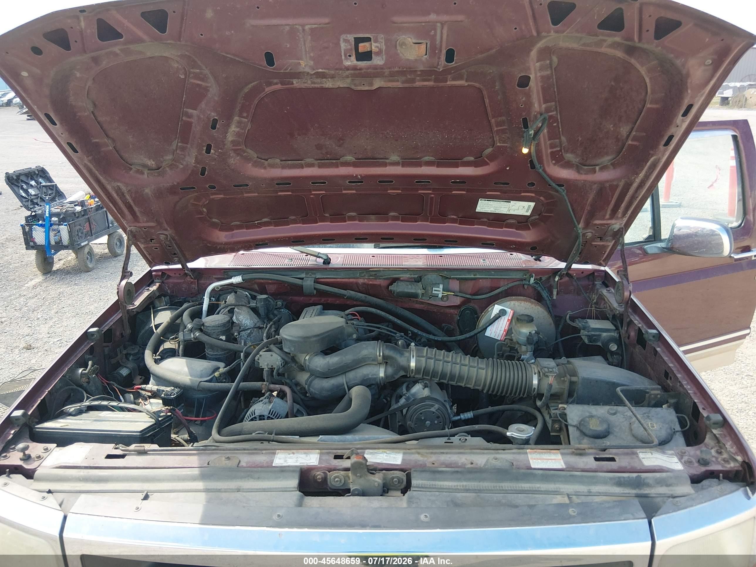 1996 Ford F150   Red vin: 1FTEX14H7TKA38499