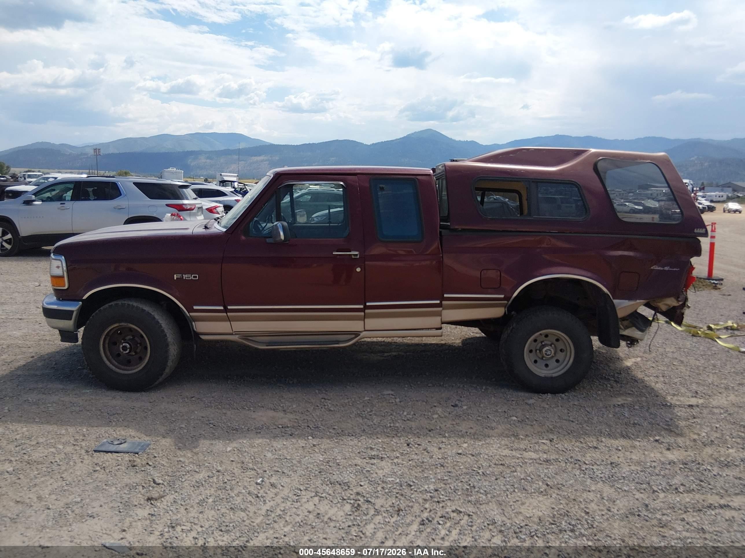 1996 Ford F150   Red vin: 1FTEX14H7TKA38499