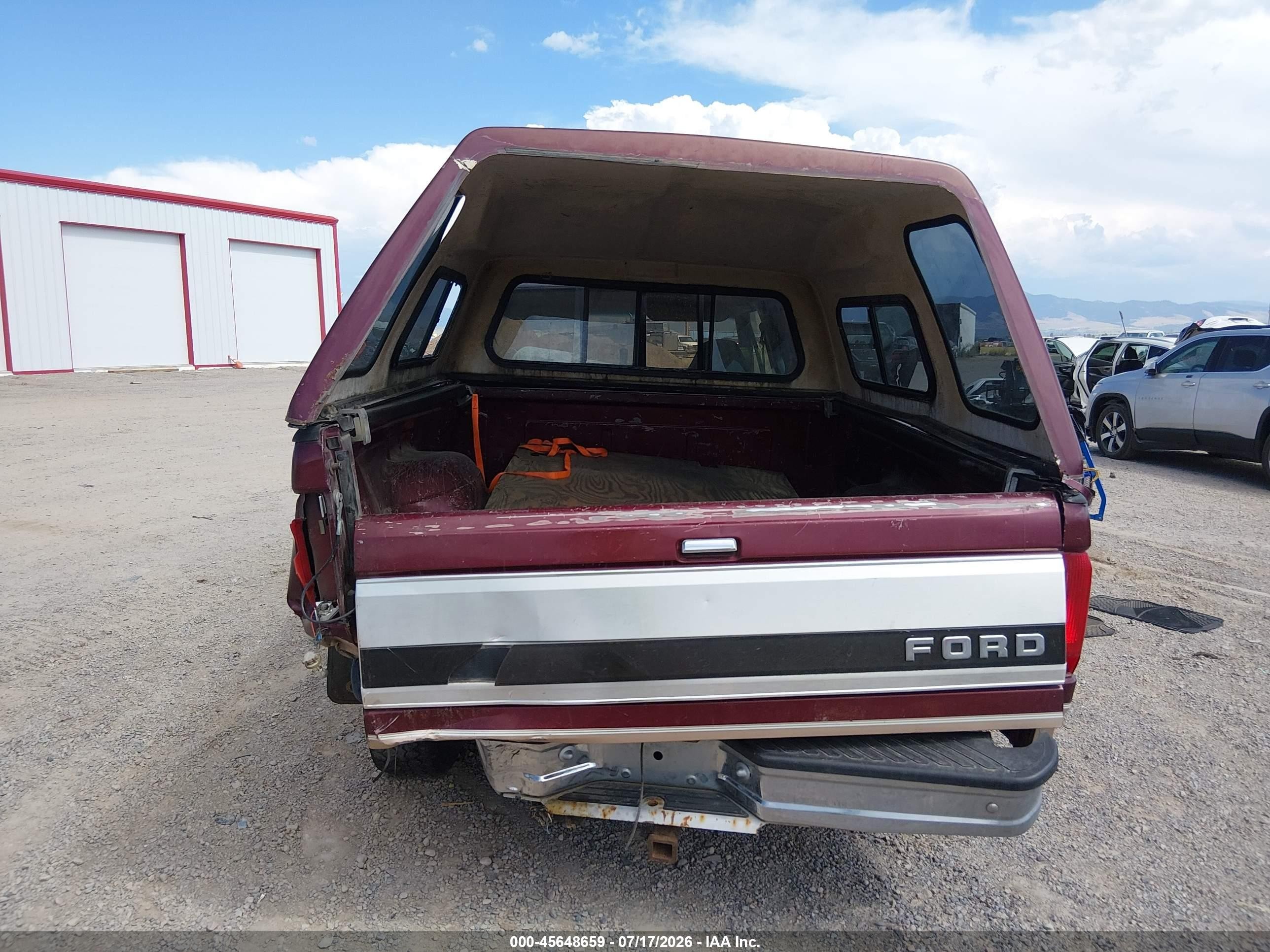 1996 Ford F150   Red vin: 1FTEX14H7TKA38499