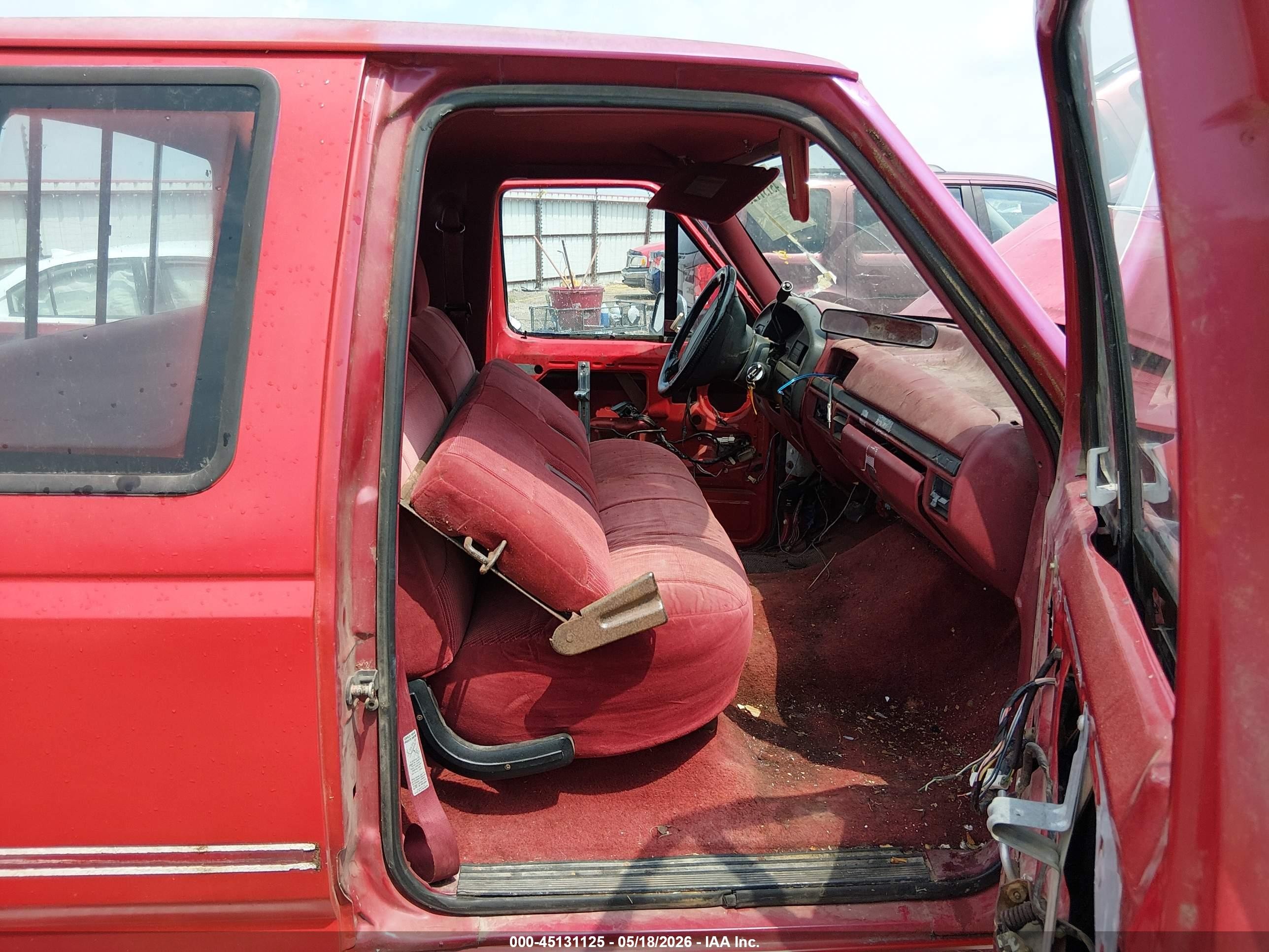 1994 Ford F150   Red vin: 1FTEX14H9RKA83727