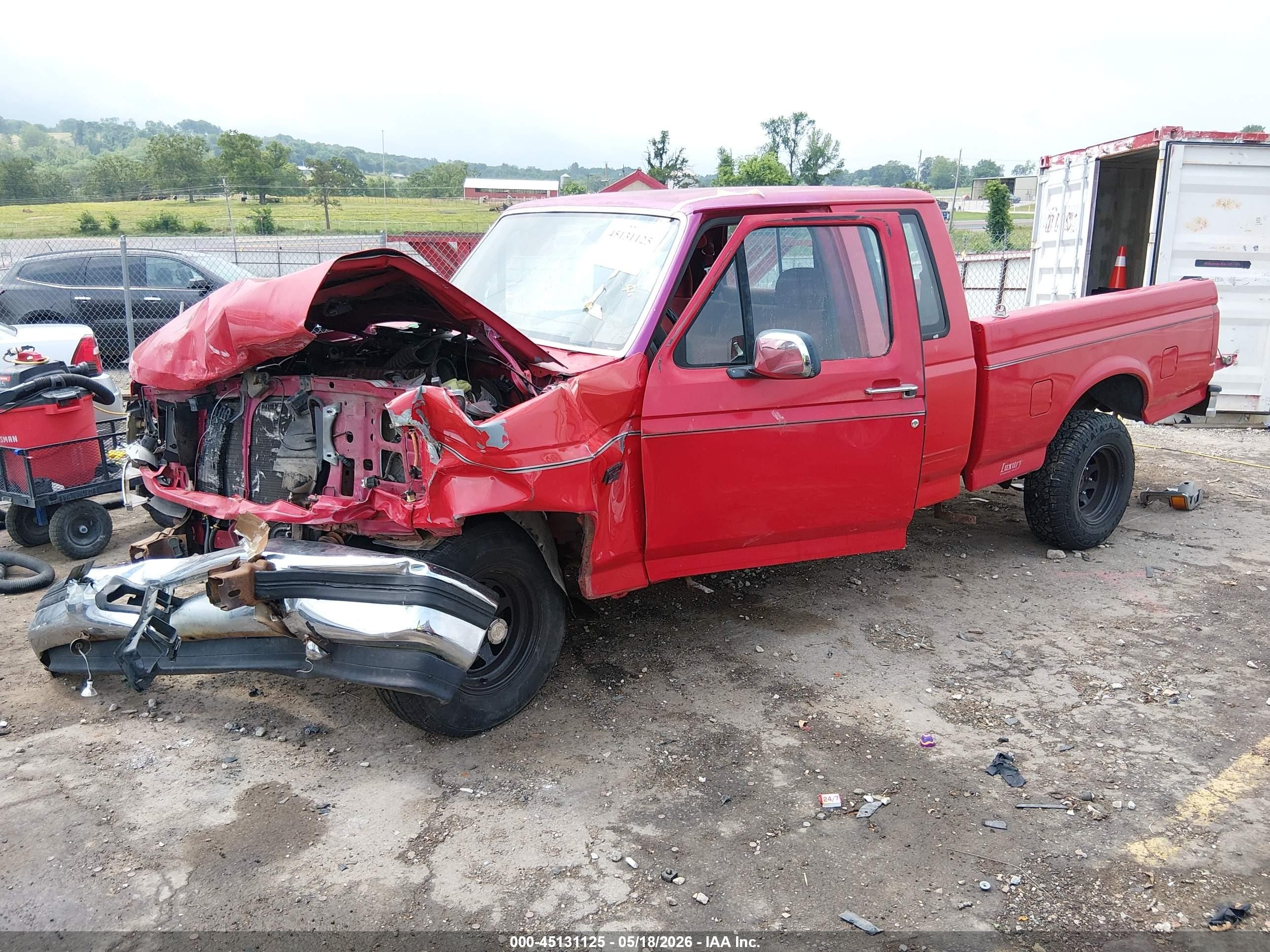 1994 Ford F150   Red vin: 1FTEX14H9RKA83727