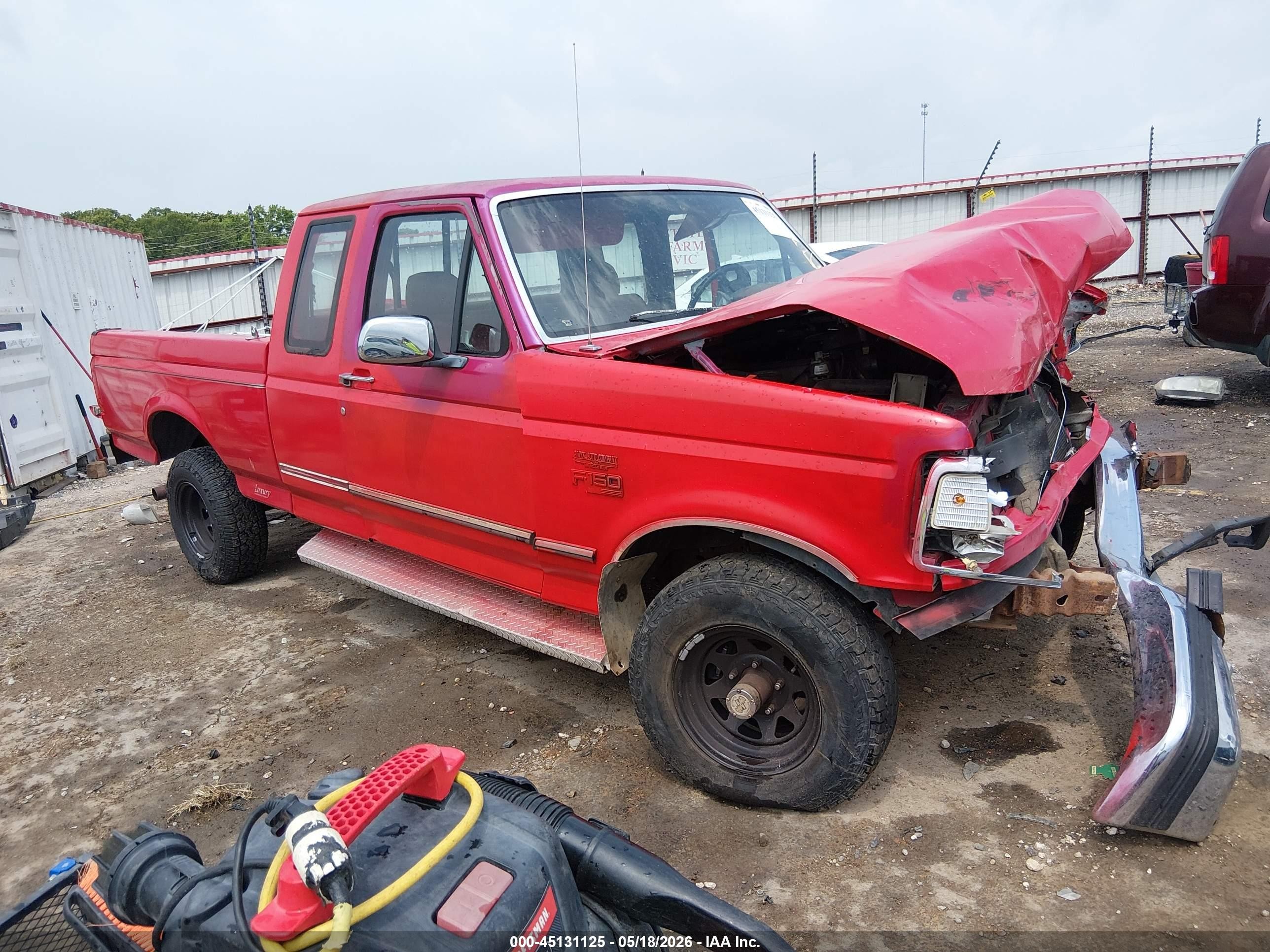 1994 Ford F150   Red vin: 1FTEX14H9RKA83727