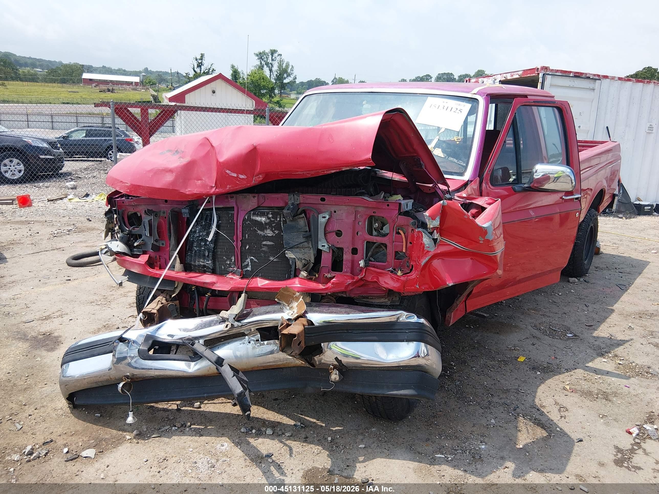 1994 Ford F150   Red vin: 1FTEX14H9RKA83727