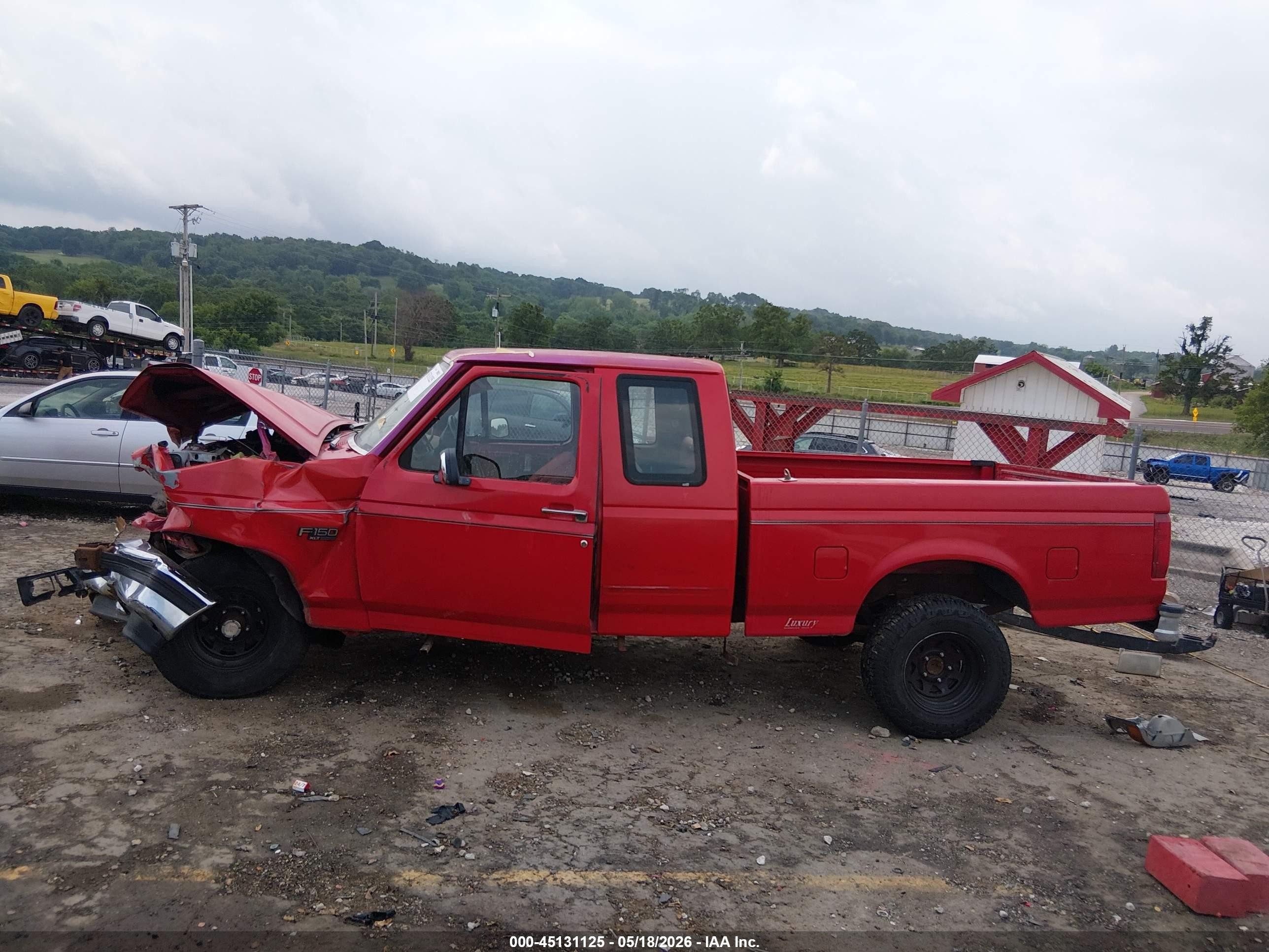 1994 Ford F150   Red vin: 1FTEX14H9RKA83727