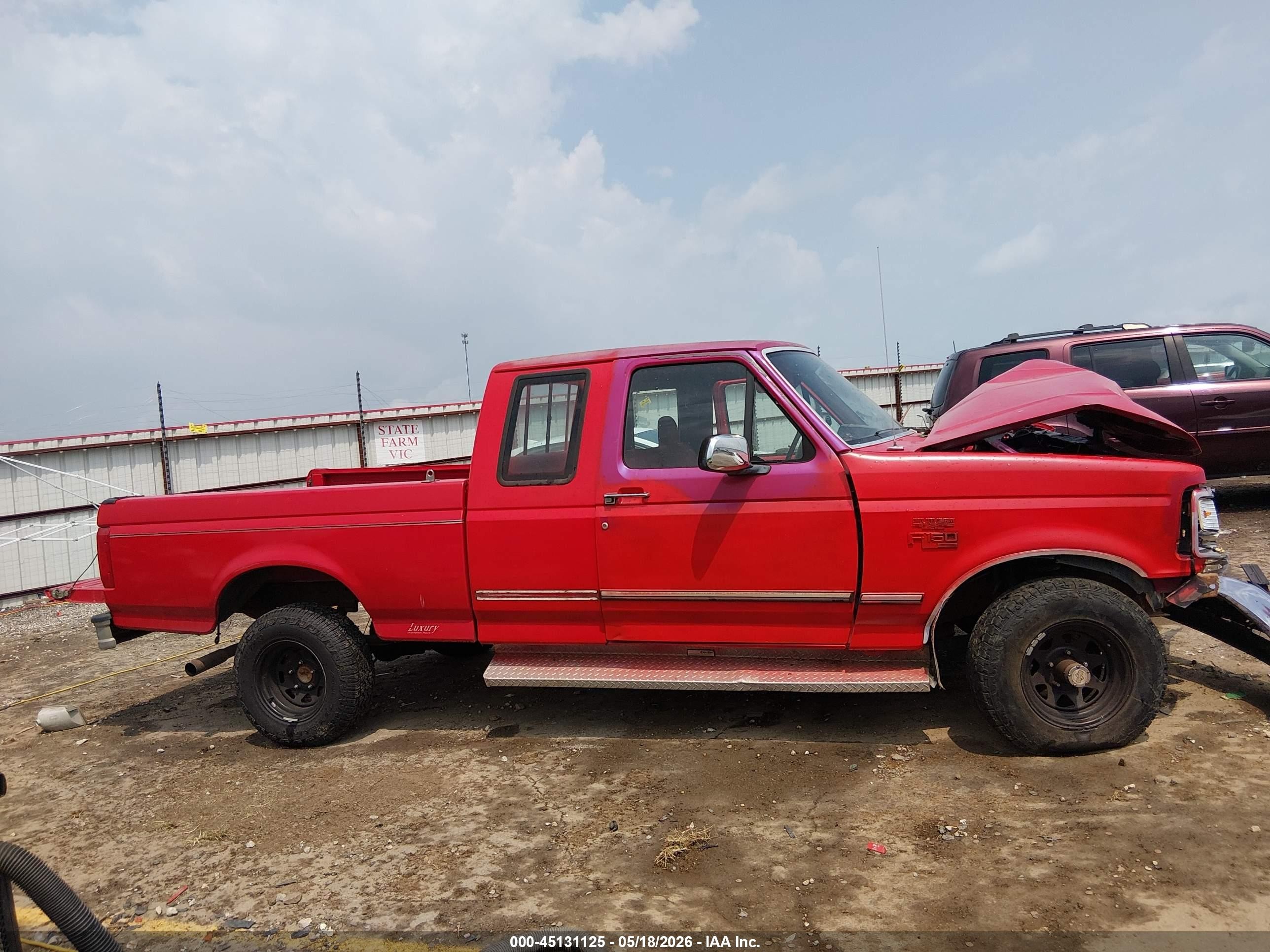 1994 Ford F150   Red vin: 1FTEX14H9RKA83727