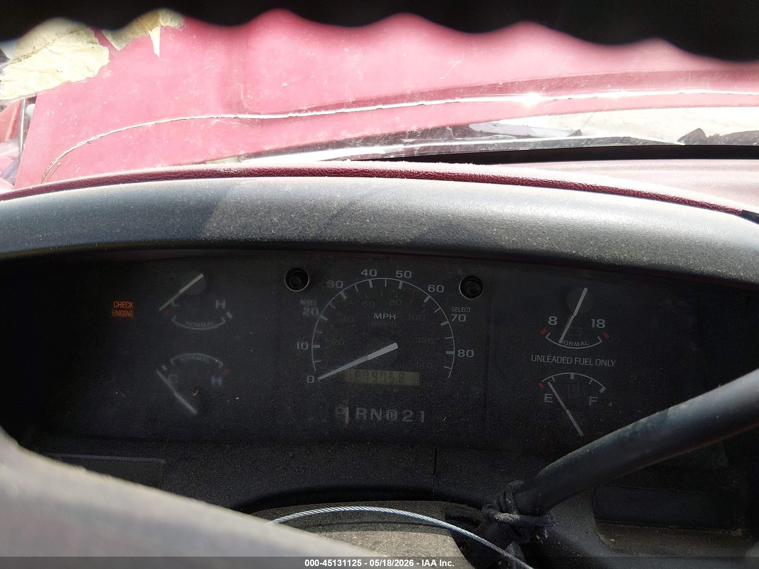 1994 Ford F150   Red vin: 1FTEX14H9RKA83727