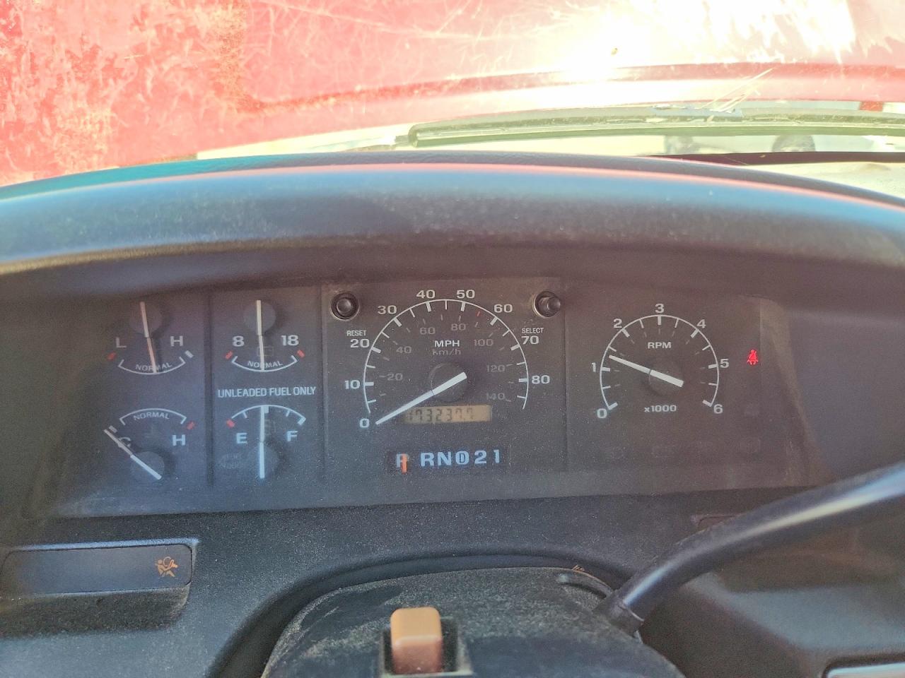 1995 Ford F150 Maroon vin: 1FTEX14H9SKA38499