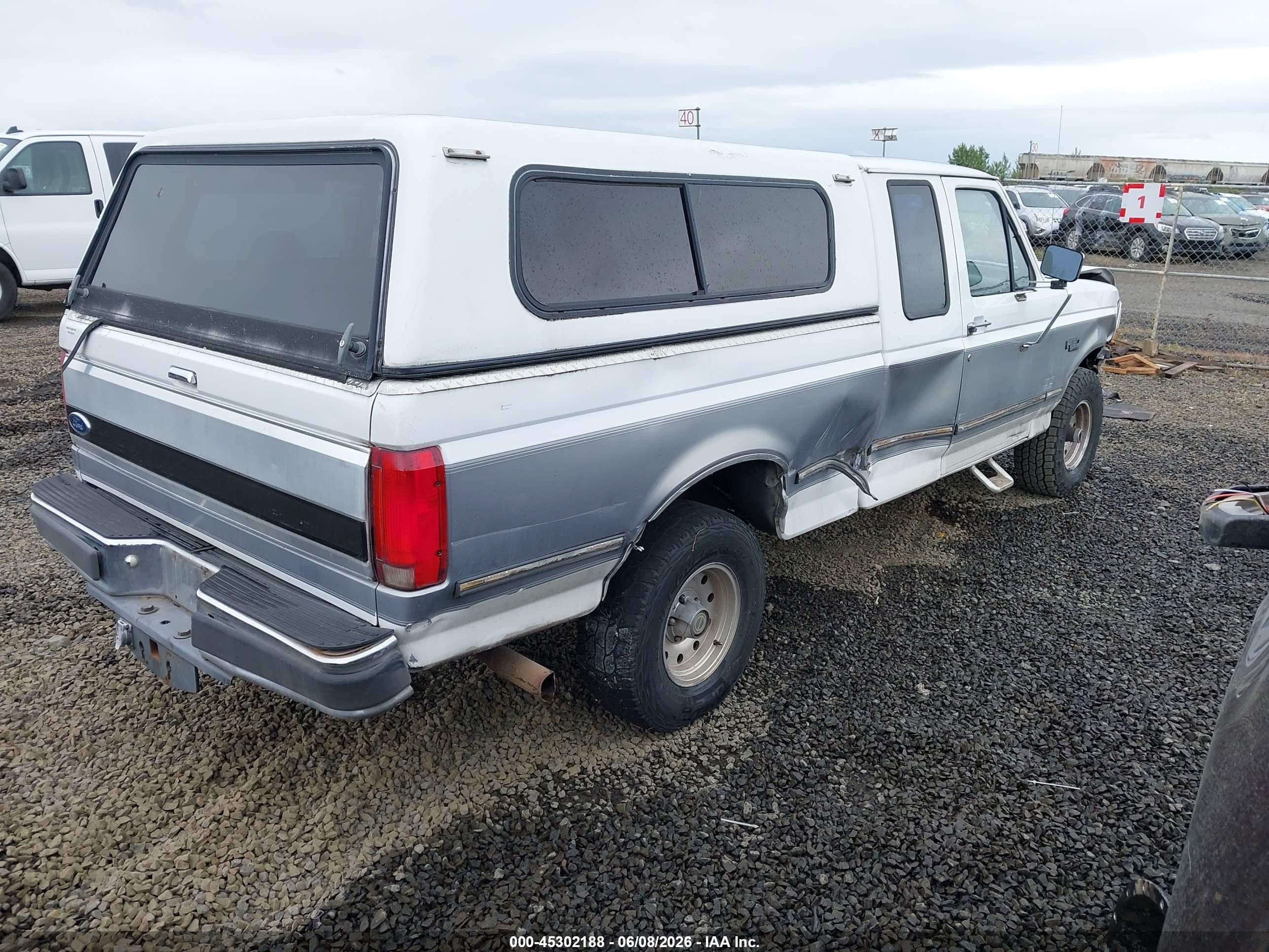1995 Ford F150   White vin: 1FTEX14HXSKA07049