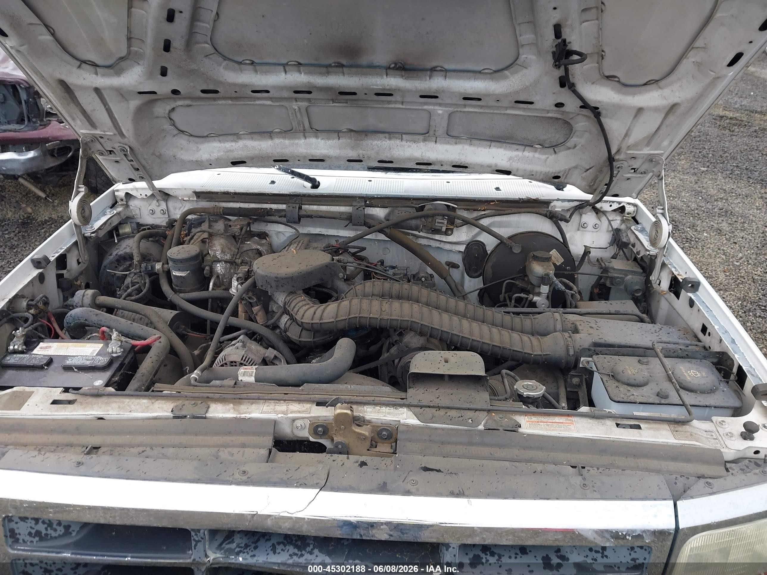 1995 Ford F150   White vin: 1FTEX14HXSKA07049