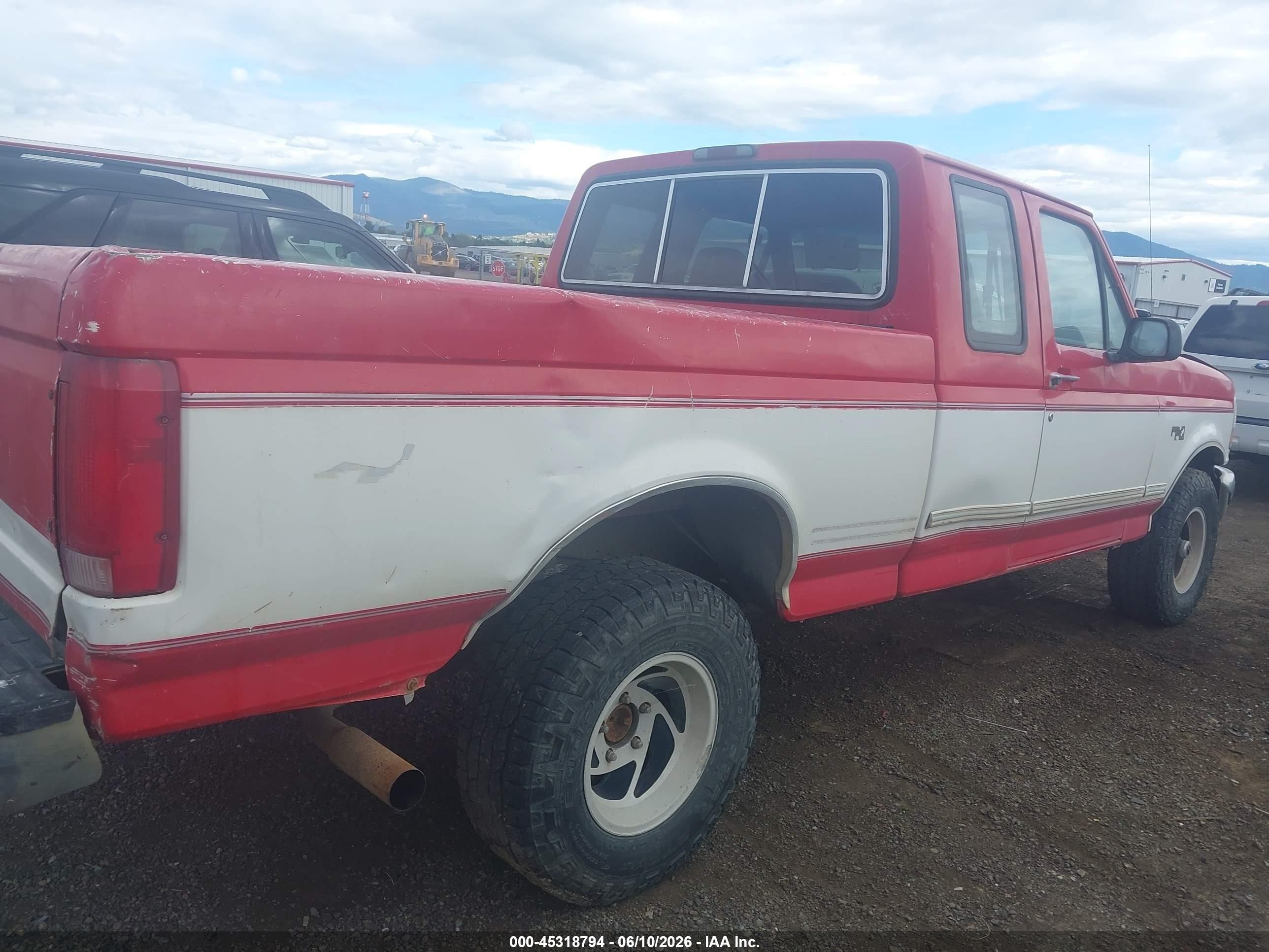 1996 Ford F150 Red vin: 1FTEX14HXTKA19221