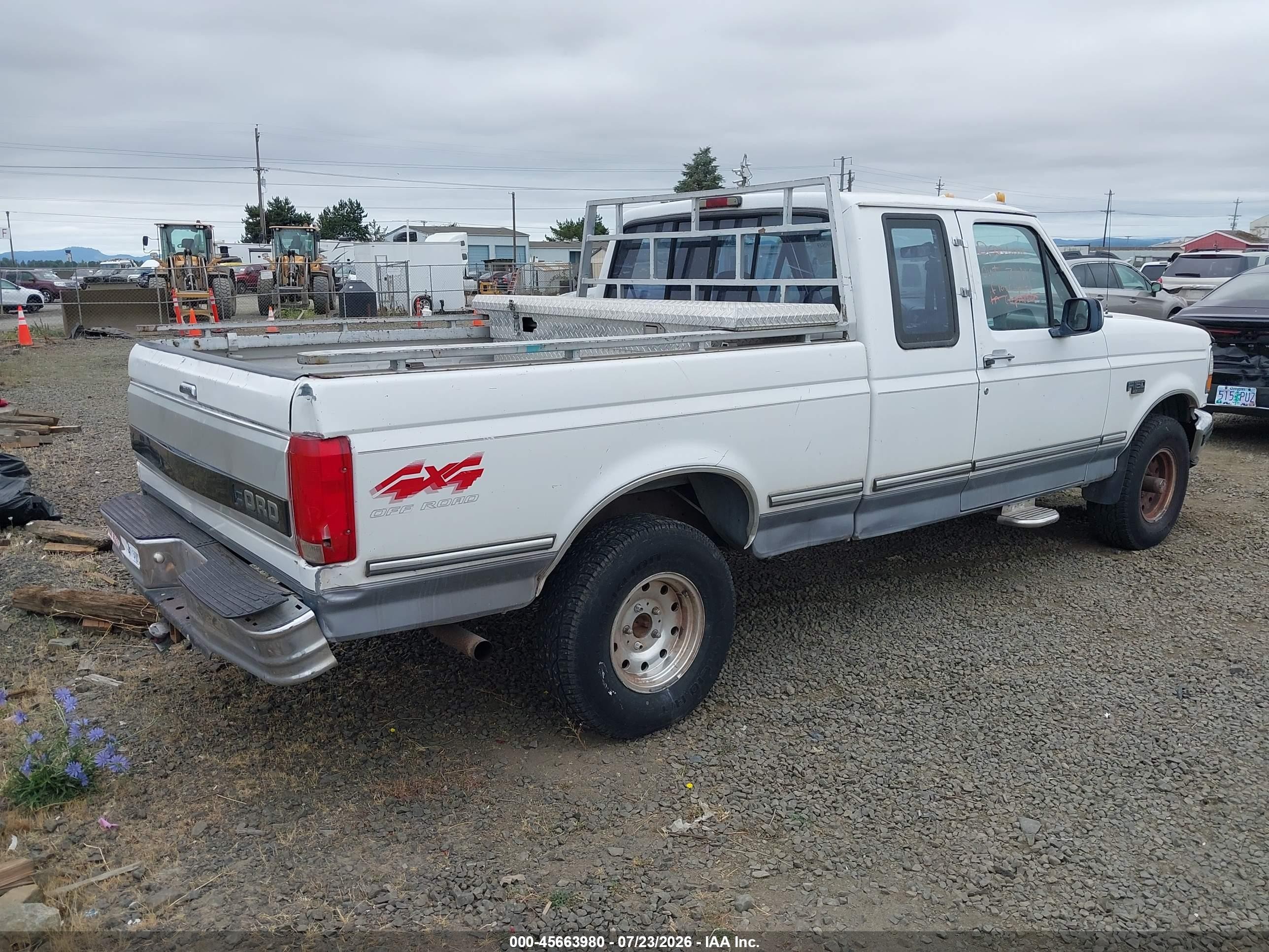 1994 Ford F150   White vin: 1FTEX14N1RKB50665