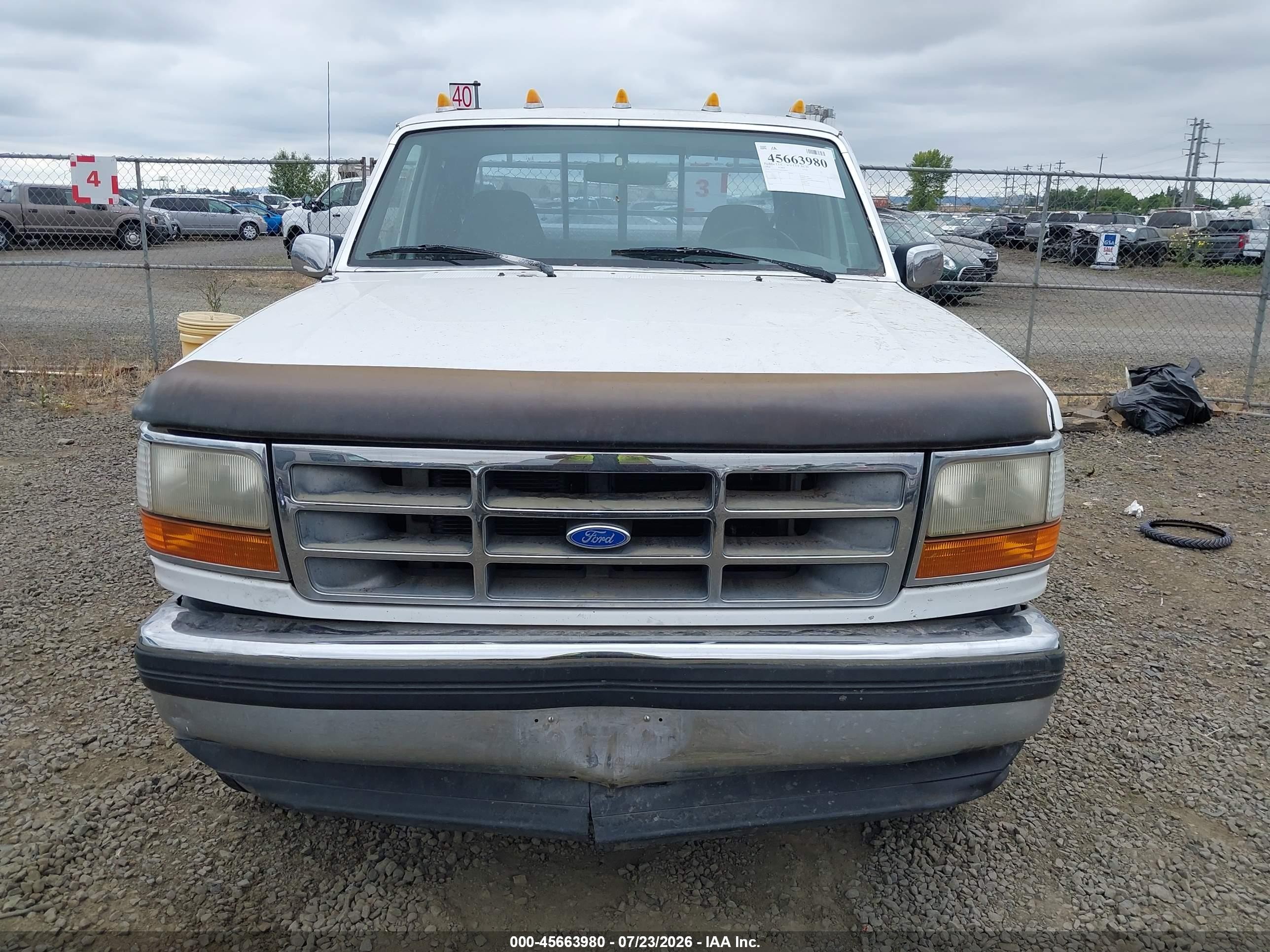 1994 Ford F150   White vin: 1FTEX14N1RKB50665