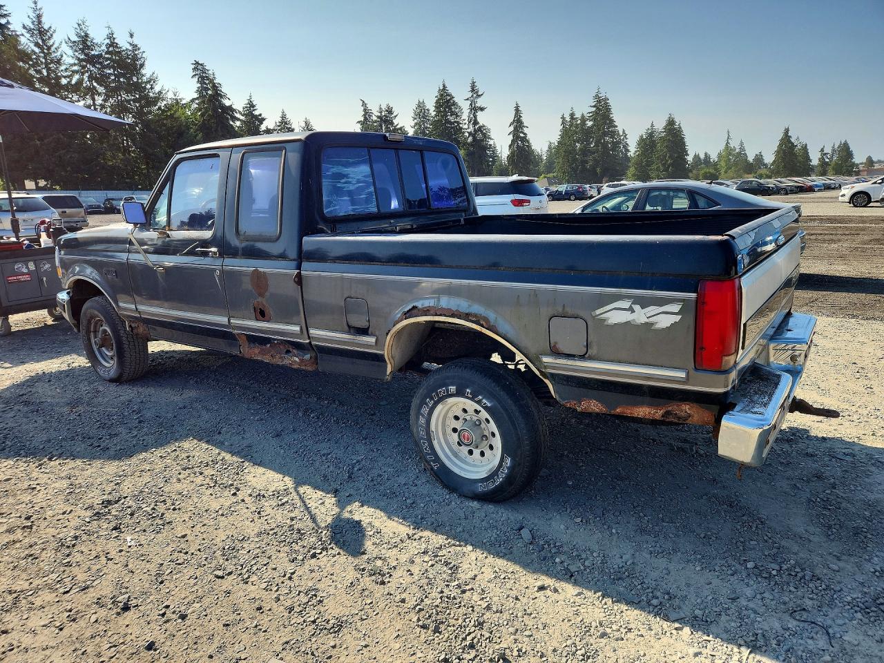 1993 Ford F150 Two Tone vin: 1FTEX14N2PKB17915