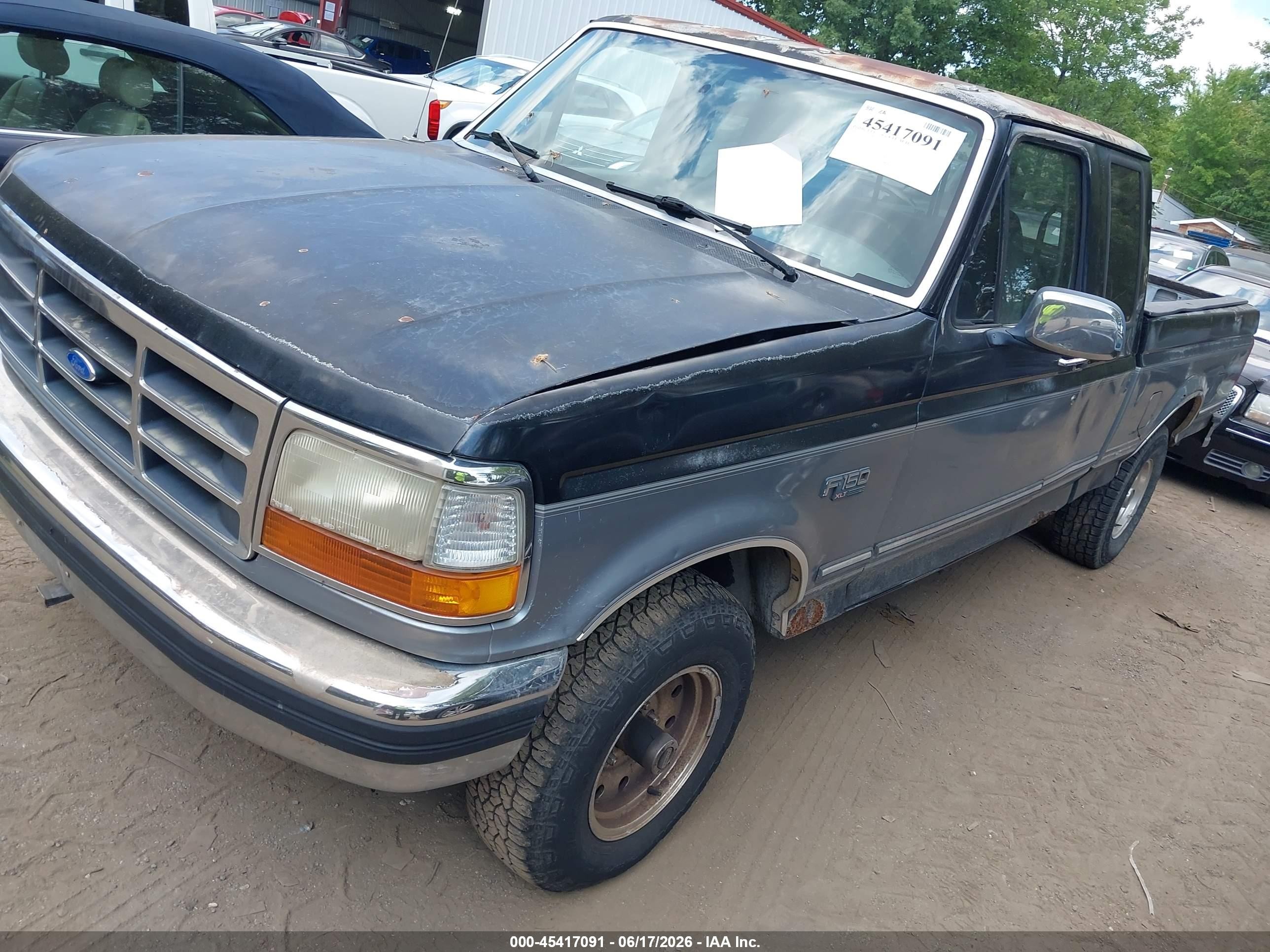 1995 Ford F150   Blue vin: 1FTEX14N2SKB69893