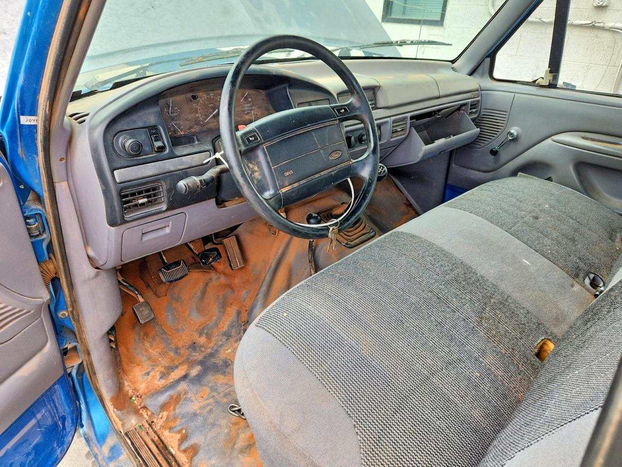 1994 Ford F150 Blue vin: 1FTEX14N3RKA24159