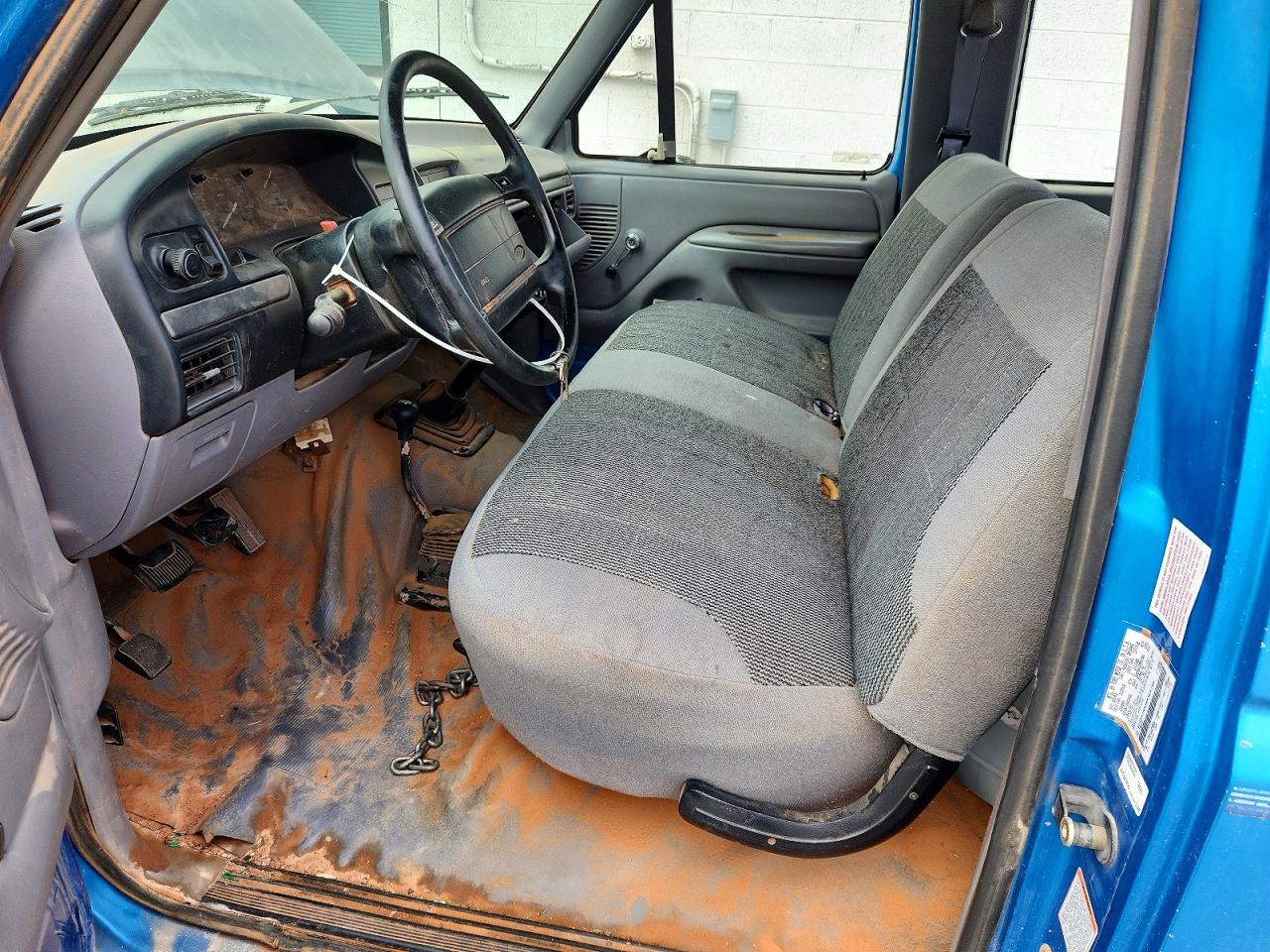 1994 Ford F150 Blue vin: 1FTEX14N3RKA24159