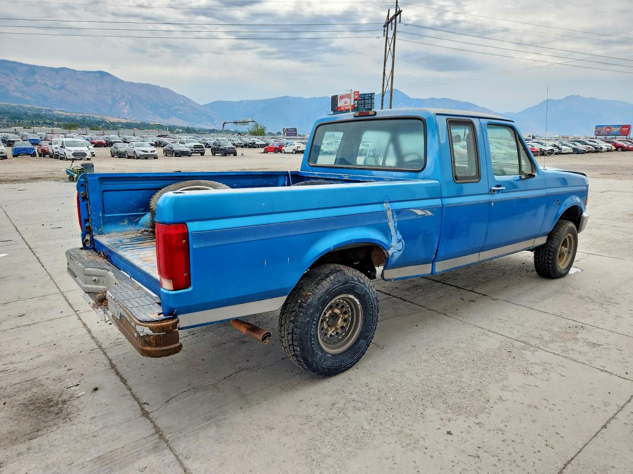 1994 Ford F150 Blue vin: 1FTEX14N3RKA24159
