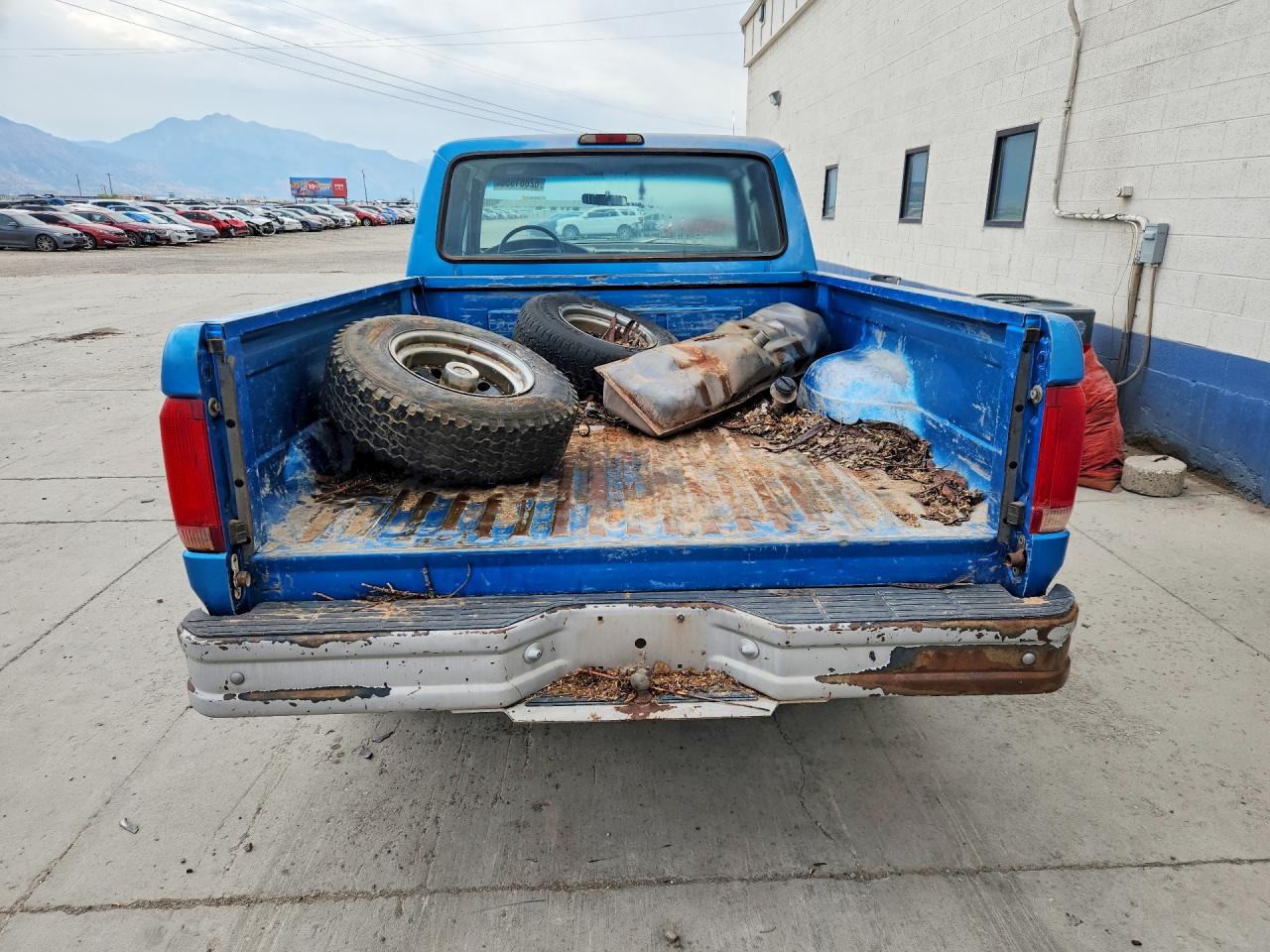 1994 Ford F150 Blue vin: 1FTEX14N3RKA24159