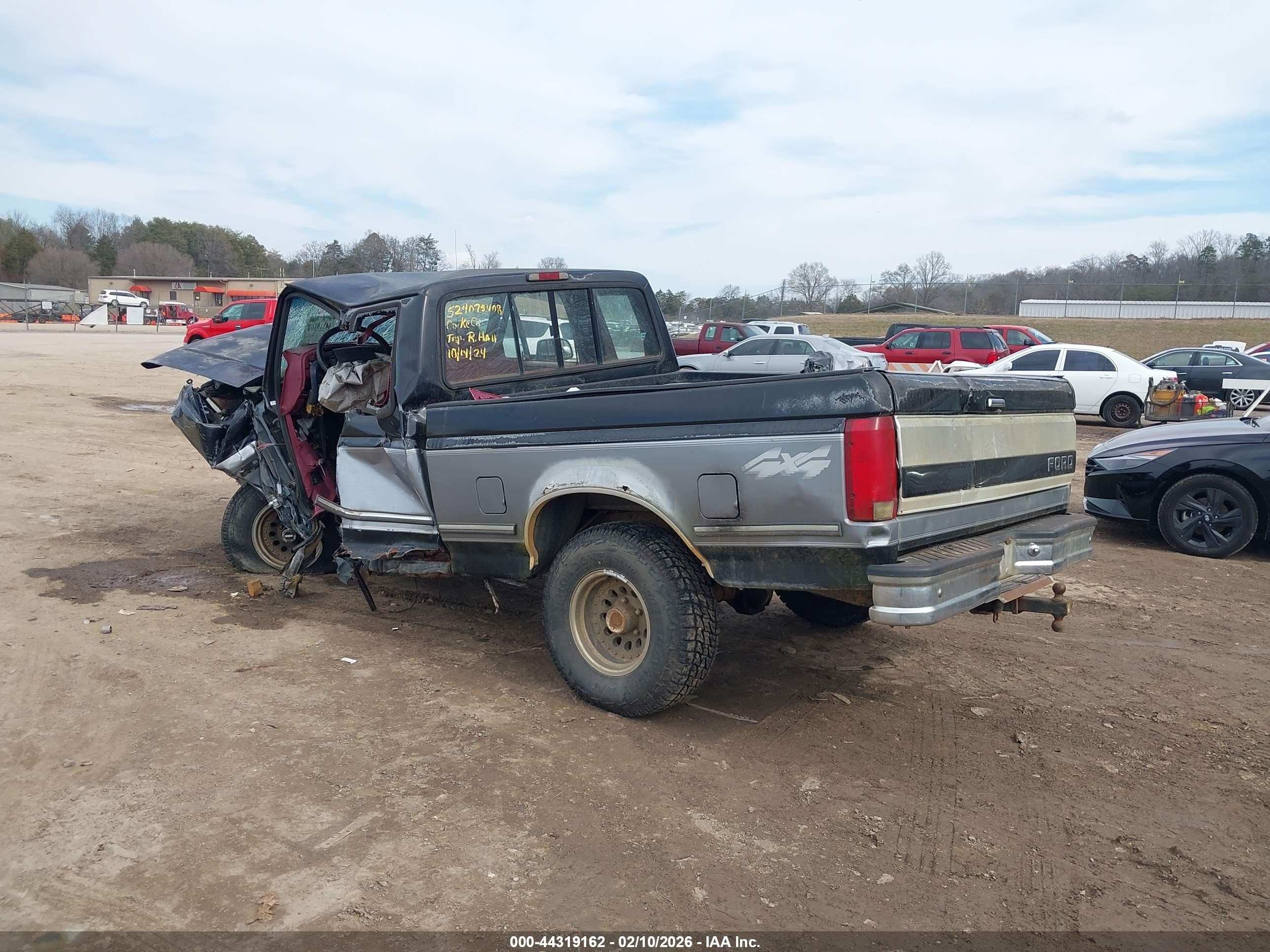 1995 Ford F150   Черный vin: 1FTEX14N4SKB60550