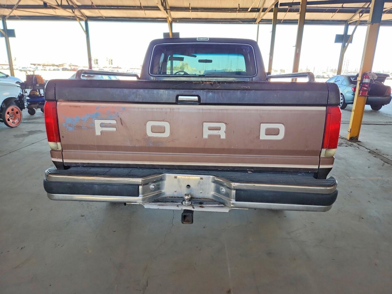 1990 Ford F150 Brown vin: 1FTEX14N5LKA49183