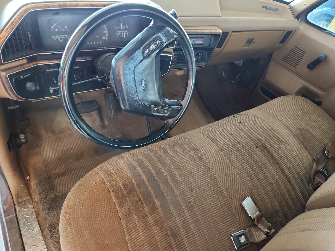 1990 Ford F150 Brown vin: 1FTEX14N5LKA49183