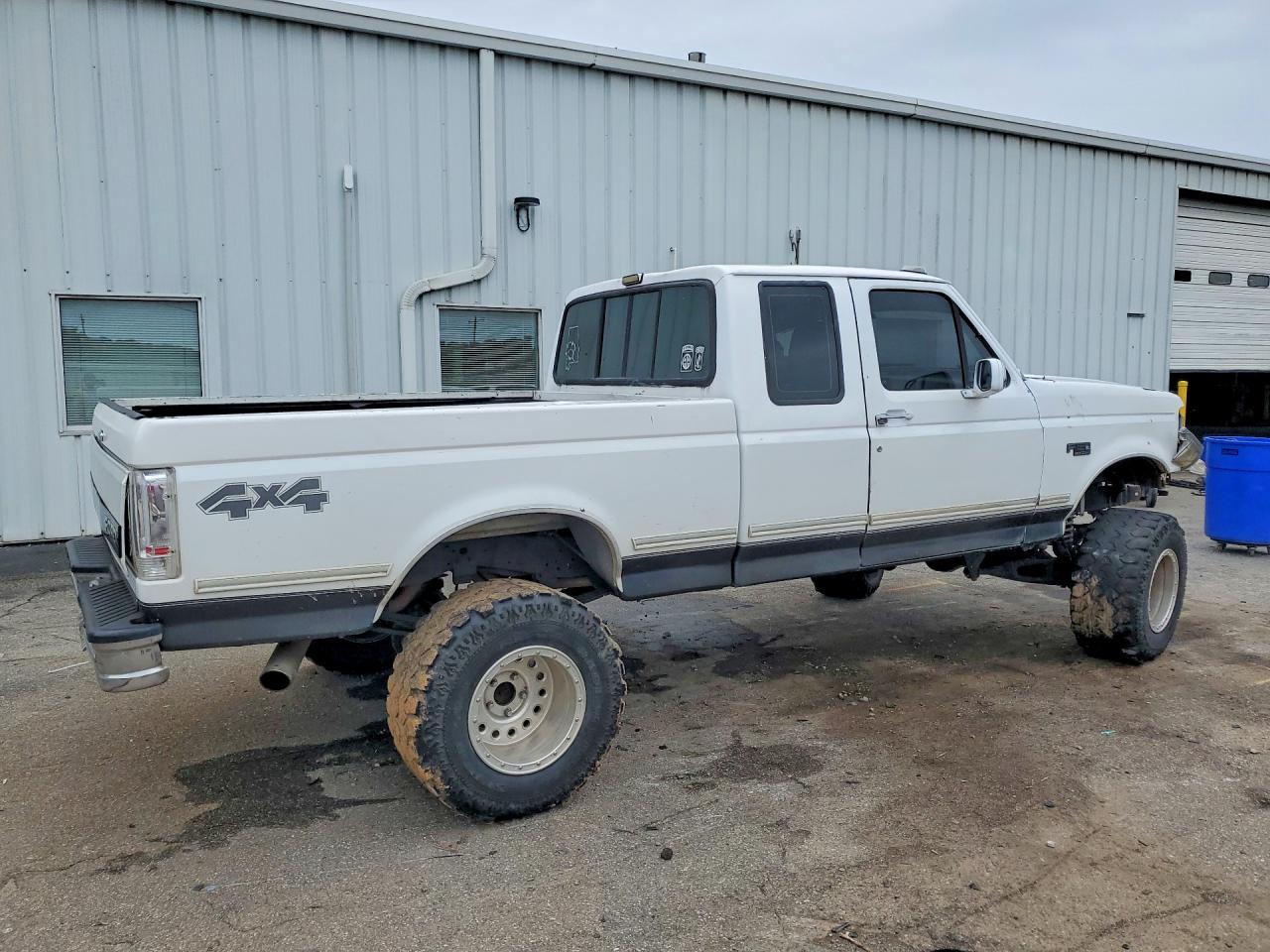 1992 Ford F150 White vin: 1FTEX14N5NKB23446