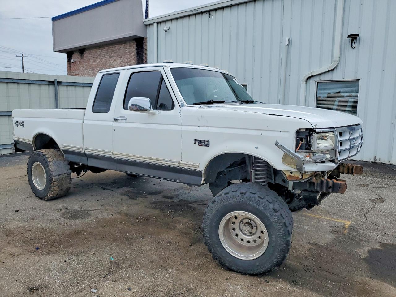 1992 Ford F150 White vin: 1FTEX14N5NKB23446