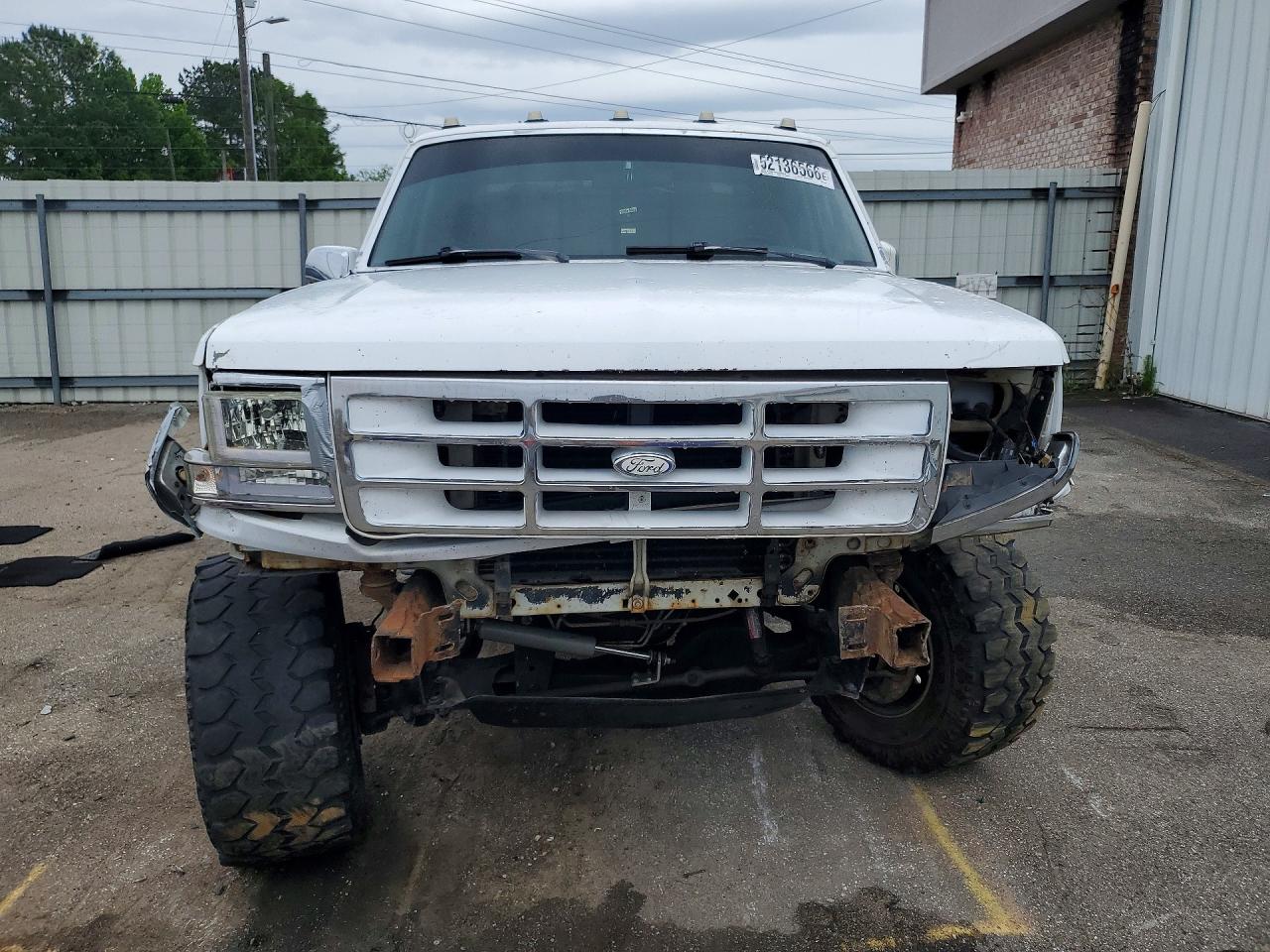 1992 Ford F150 White vin: 1FTEX14N5NKB23446