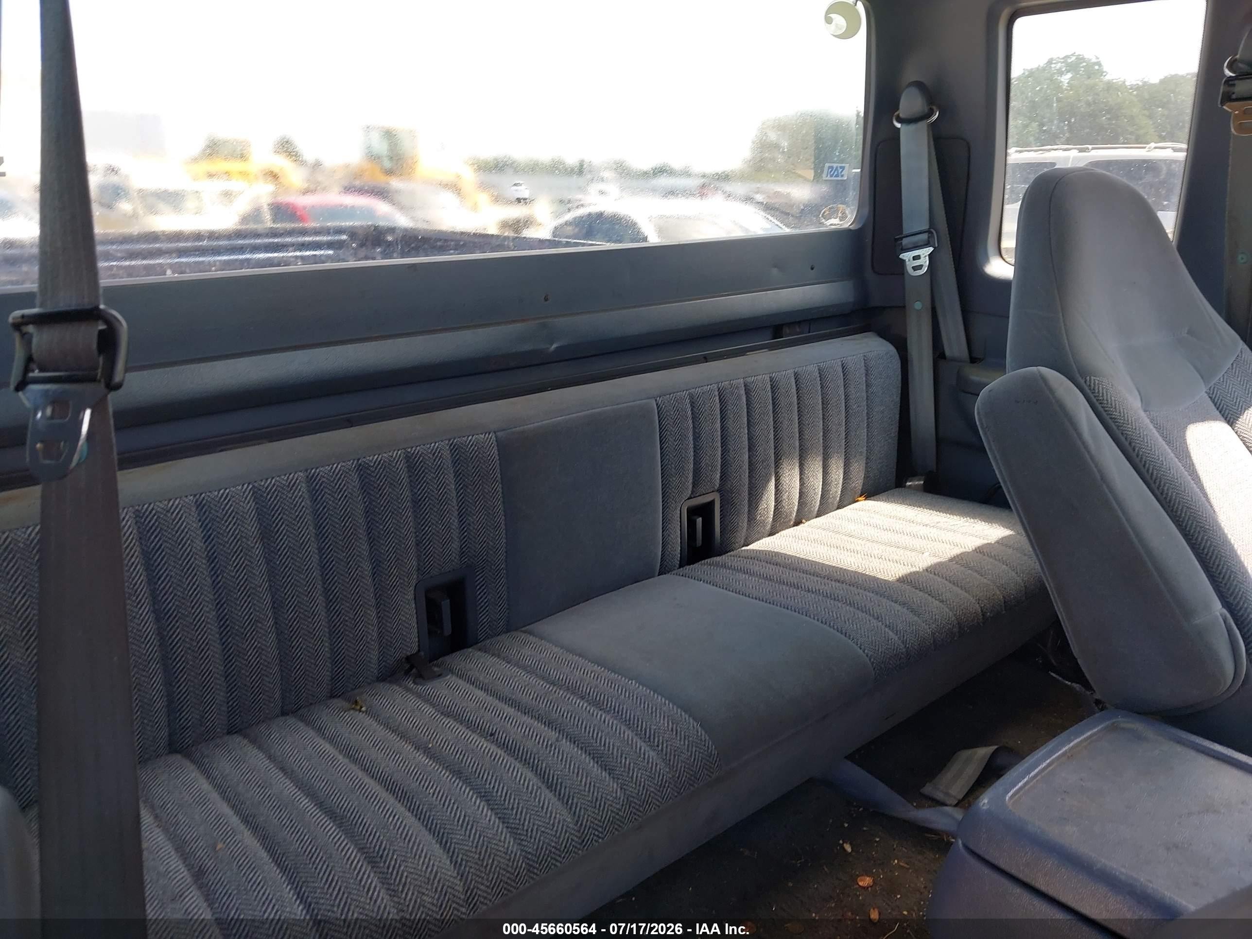 1993 Ford F150 Dark Blue vin: 1FTEX14N5PKB28309
