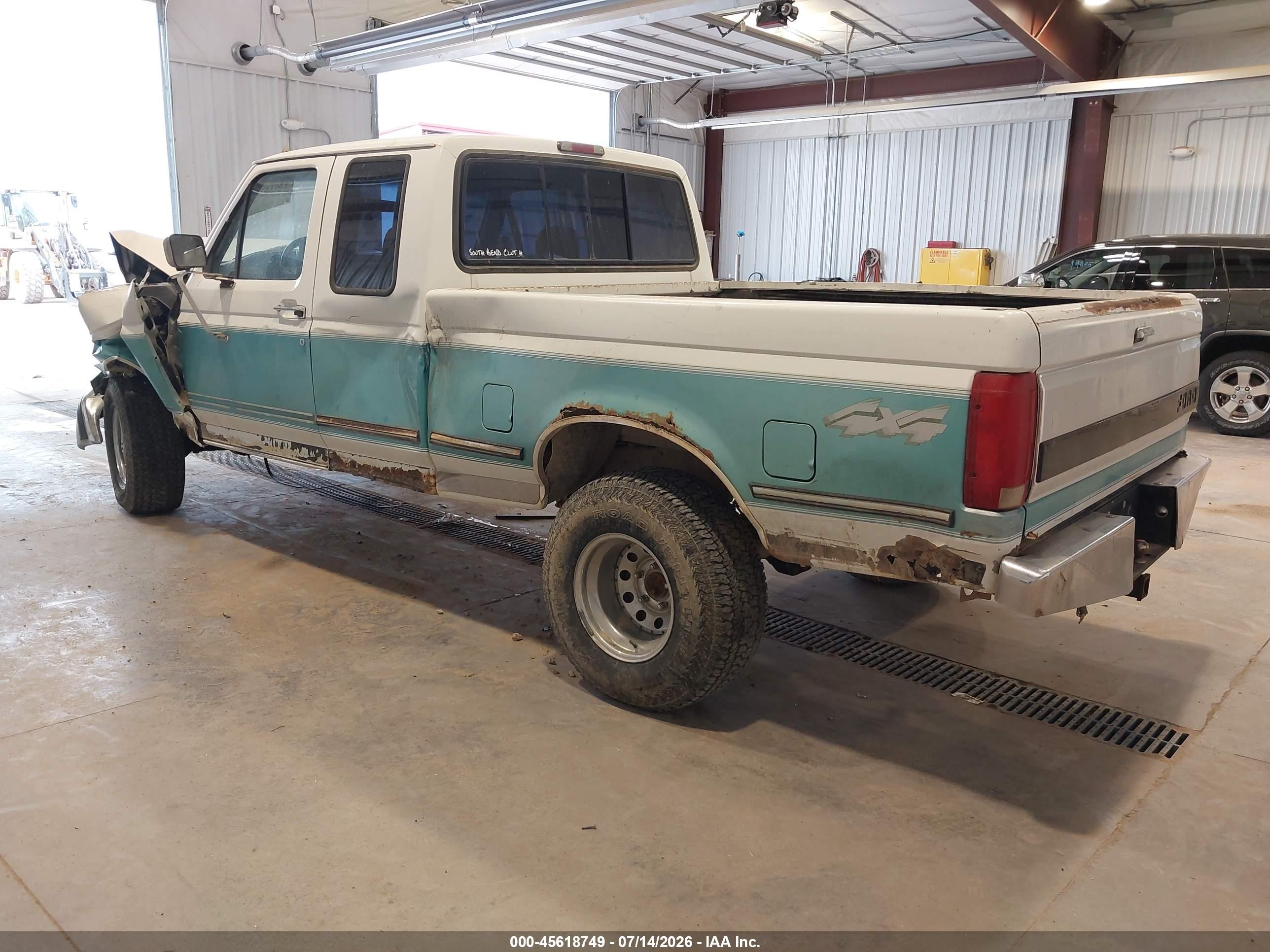 1994 Ford F150   Белый vin: 1FTEX14N5RKA21716