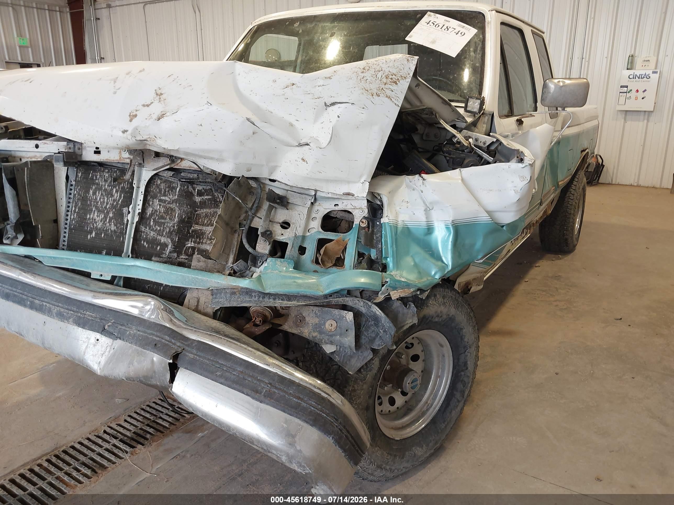 1994 Ford F150   Белый vin: 1FTEX14N5RKA21716