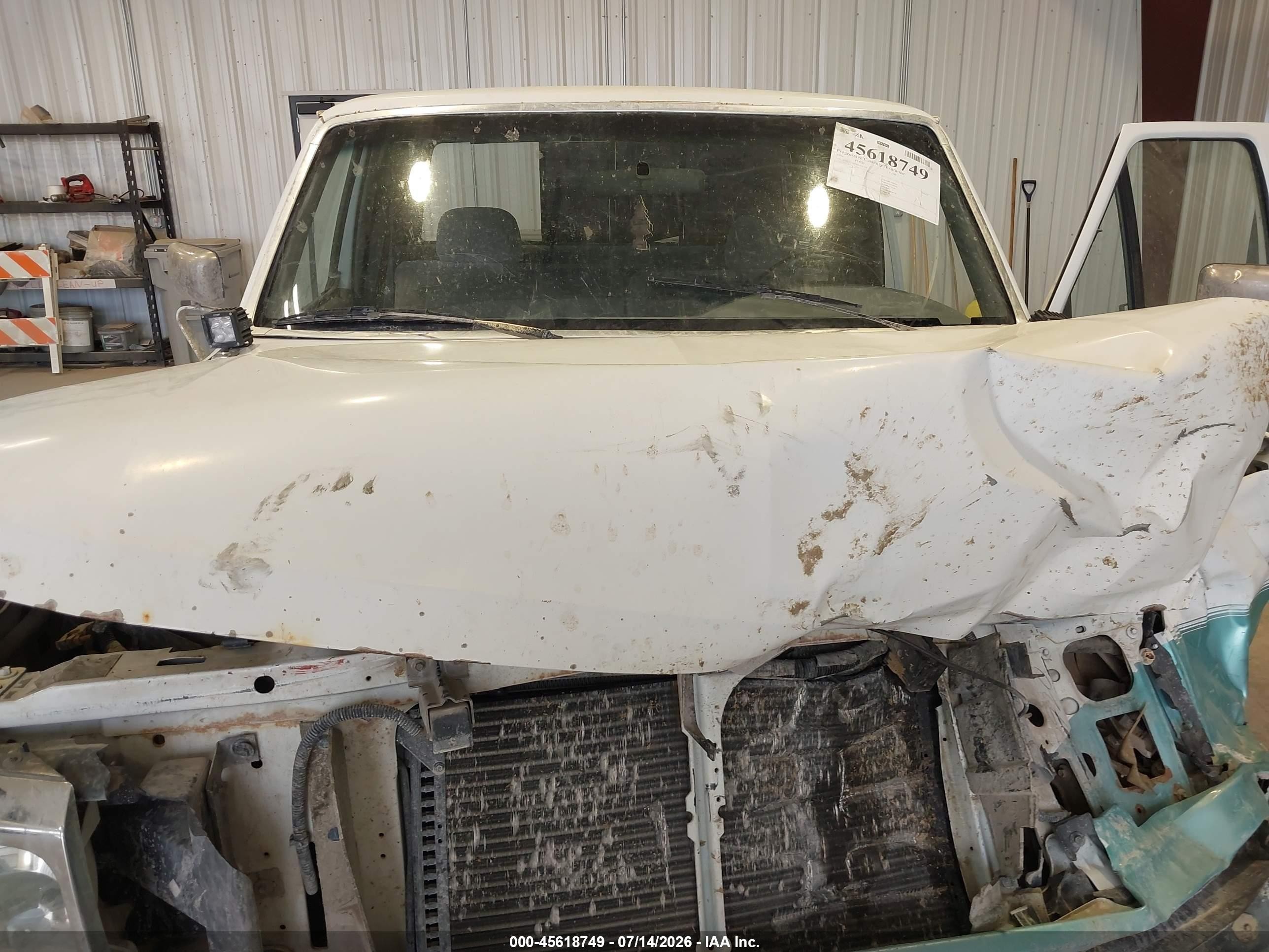1994 Ford F150   Белый vin: 1FTEX14N5RKA21716