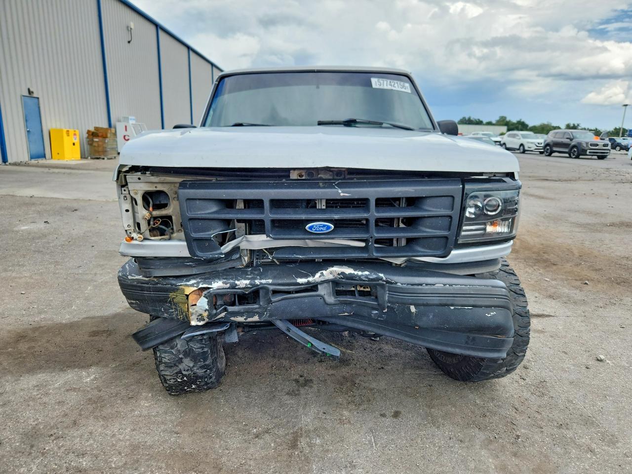 1996 Ford F150 Silver vin: 1FTEX14N5TKA09699