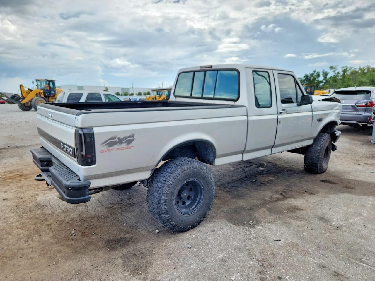 1996 Ford F150 Silver vin: 1FTEX14N5TKA09699