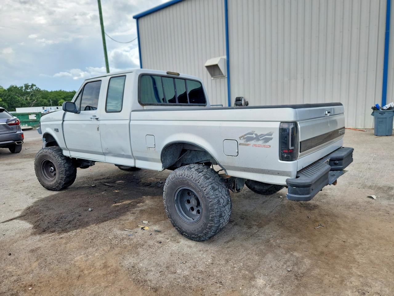 1996 Ford F150 Silver vin: 1FTEX14N5TKA09699